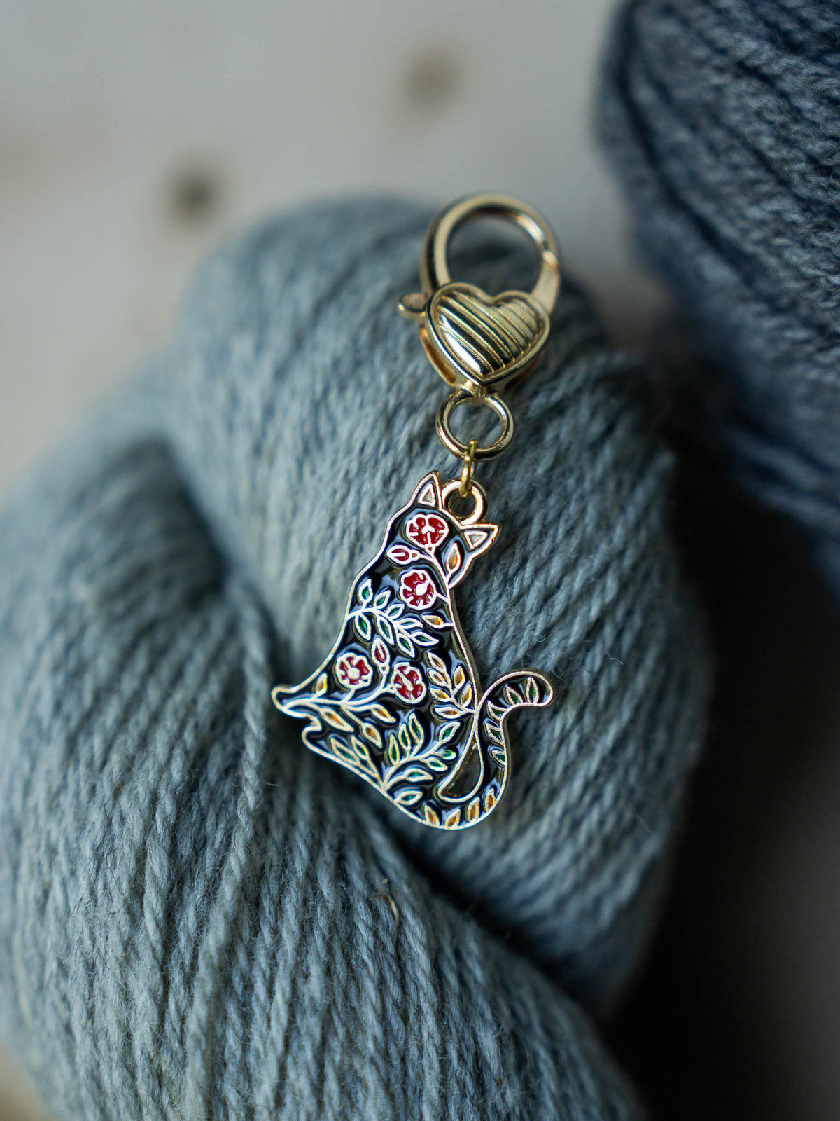 Black Cat Keychain