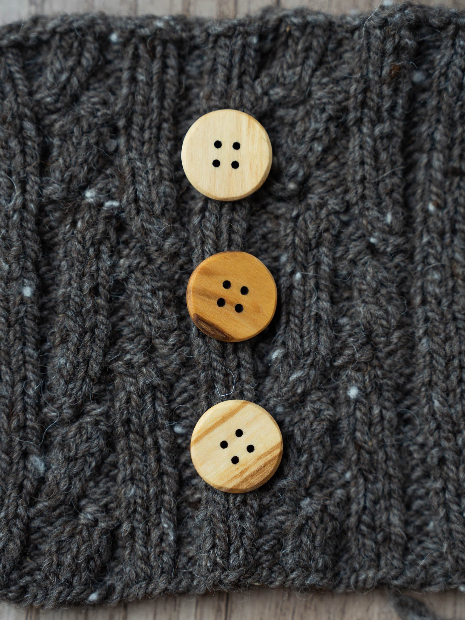 Canadian Olive Wood <br/><small>20mm Wood Button</small>
