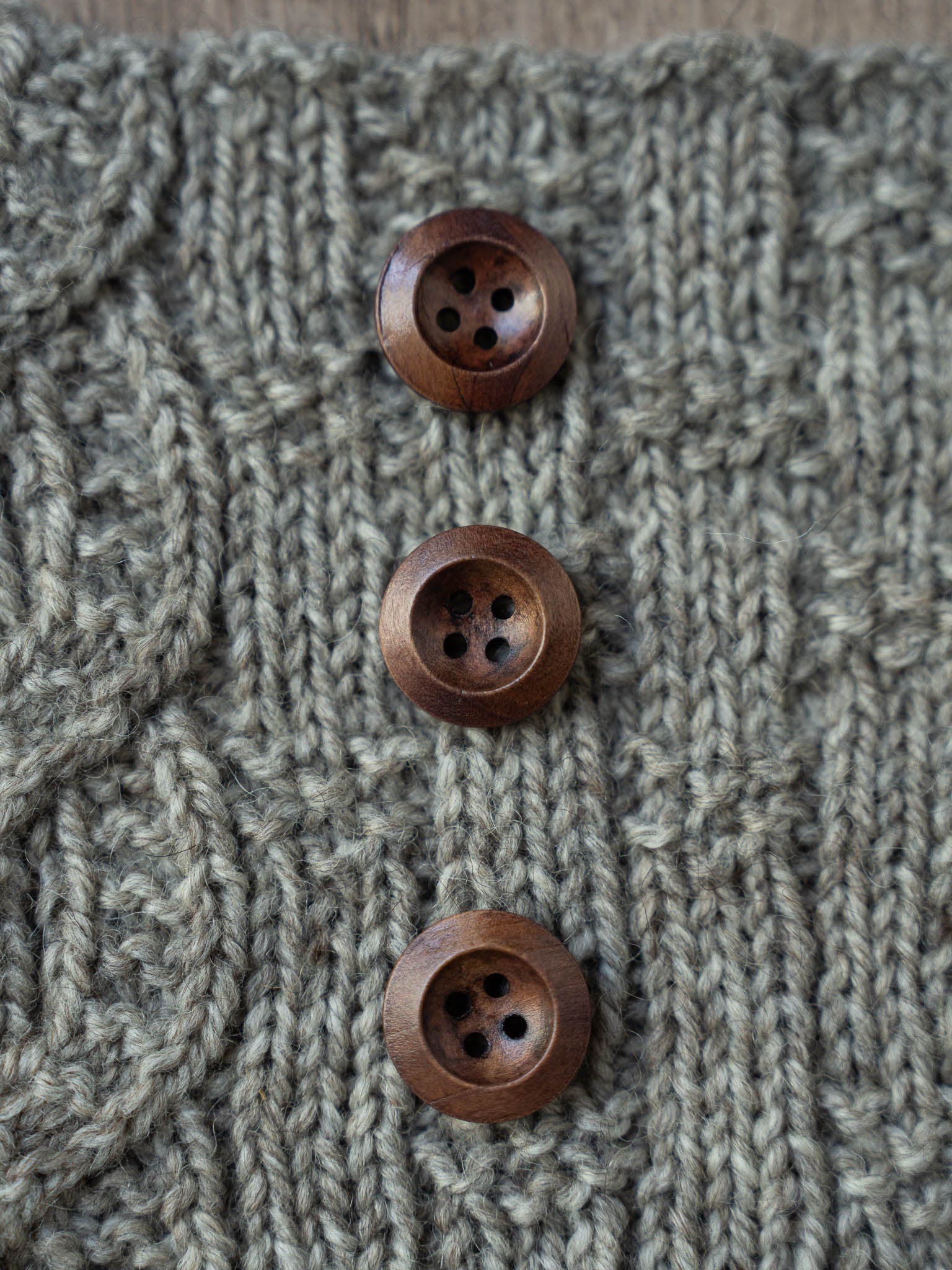 Carmel <br/><small>20mm Wooden Button</small>