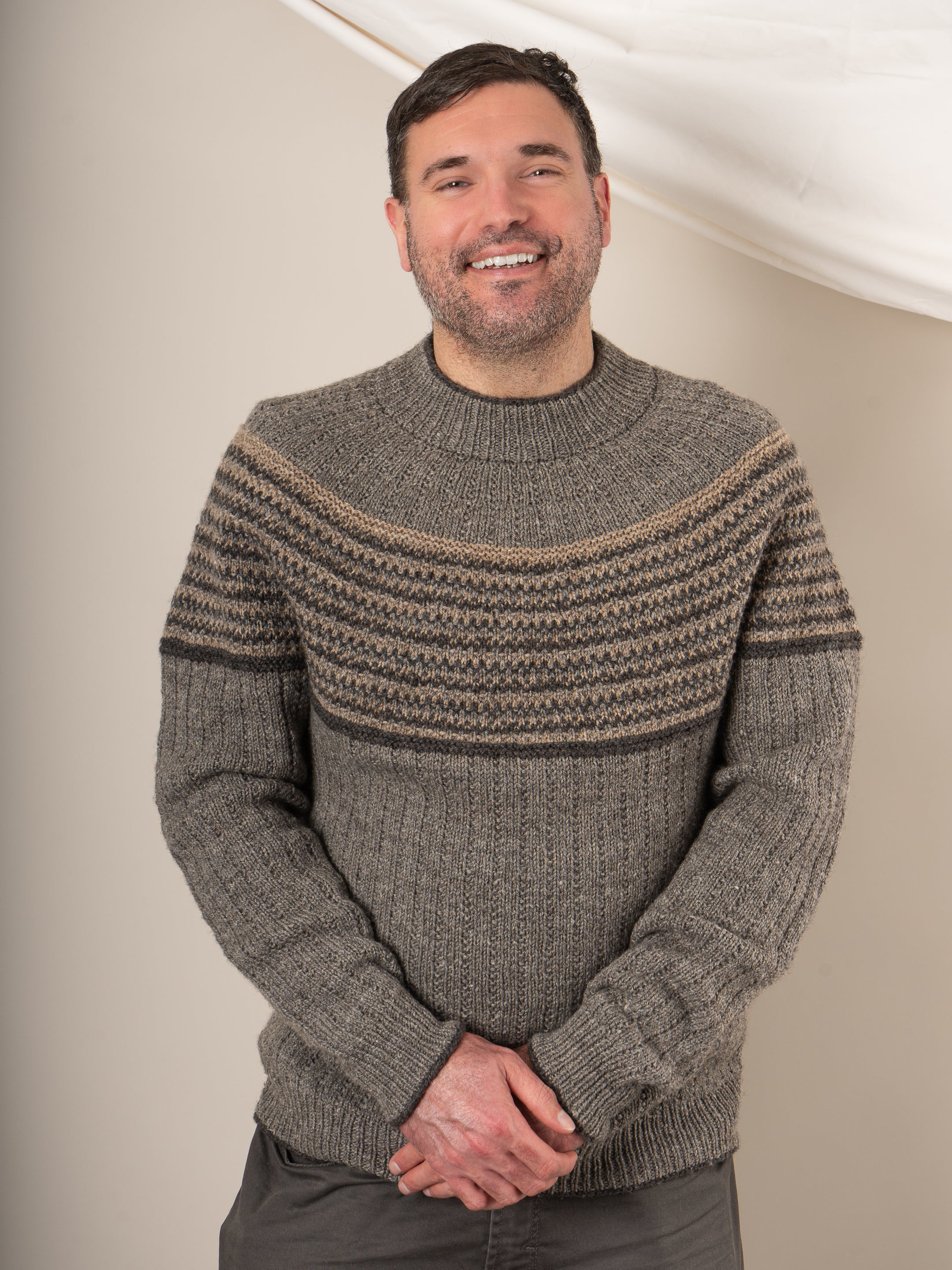 Champlain Men's Pullover <br/><small>knitting pattern</small>