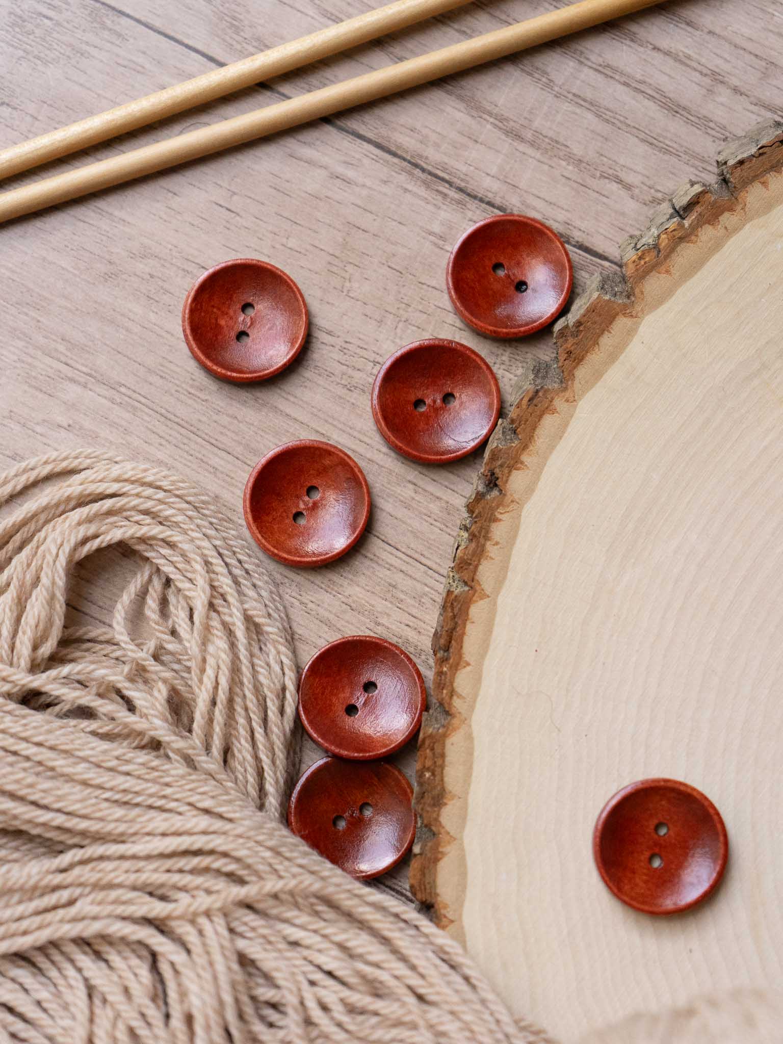 Chestnut <br/><small>Wooden Button</small>