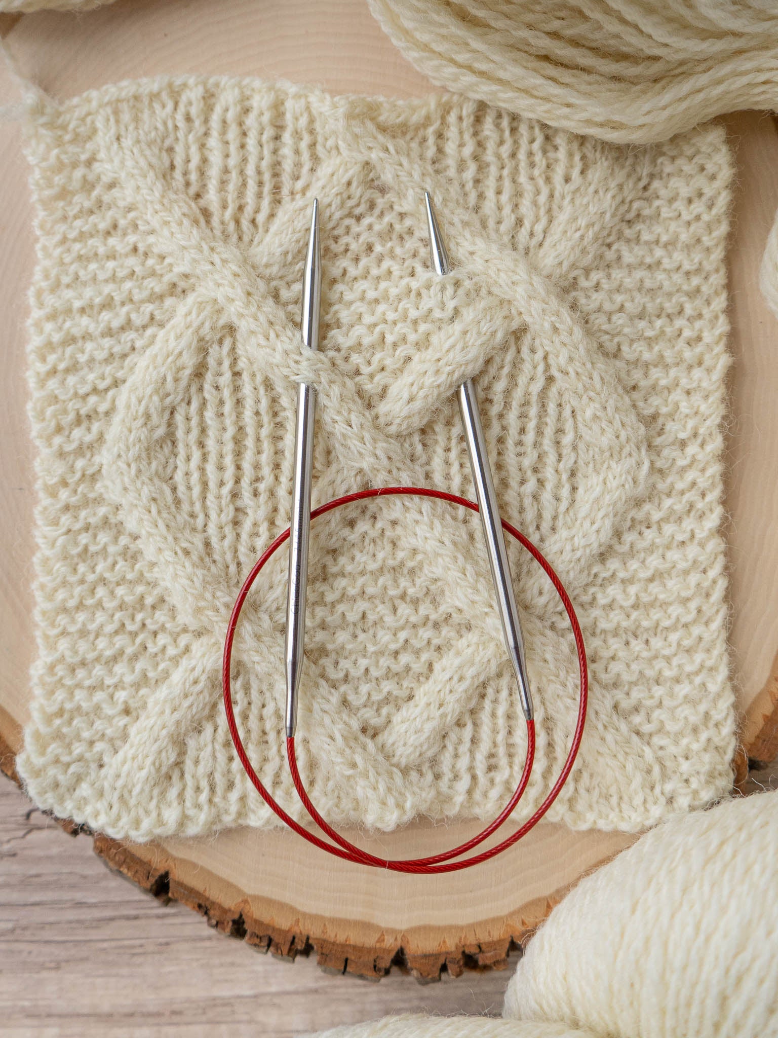 Chiaogoo 24" RED Lace Circulars