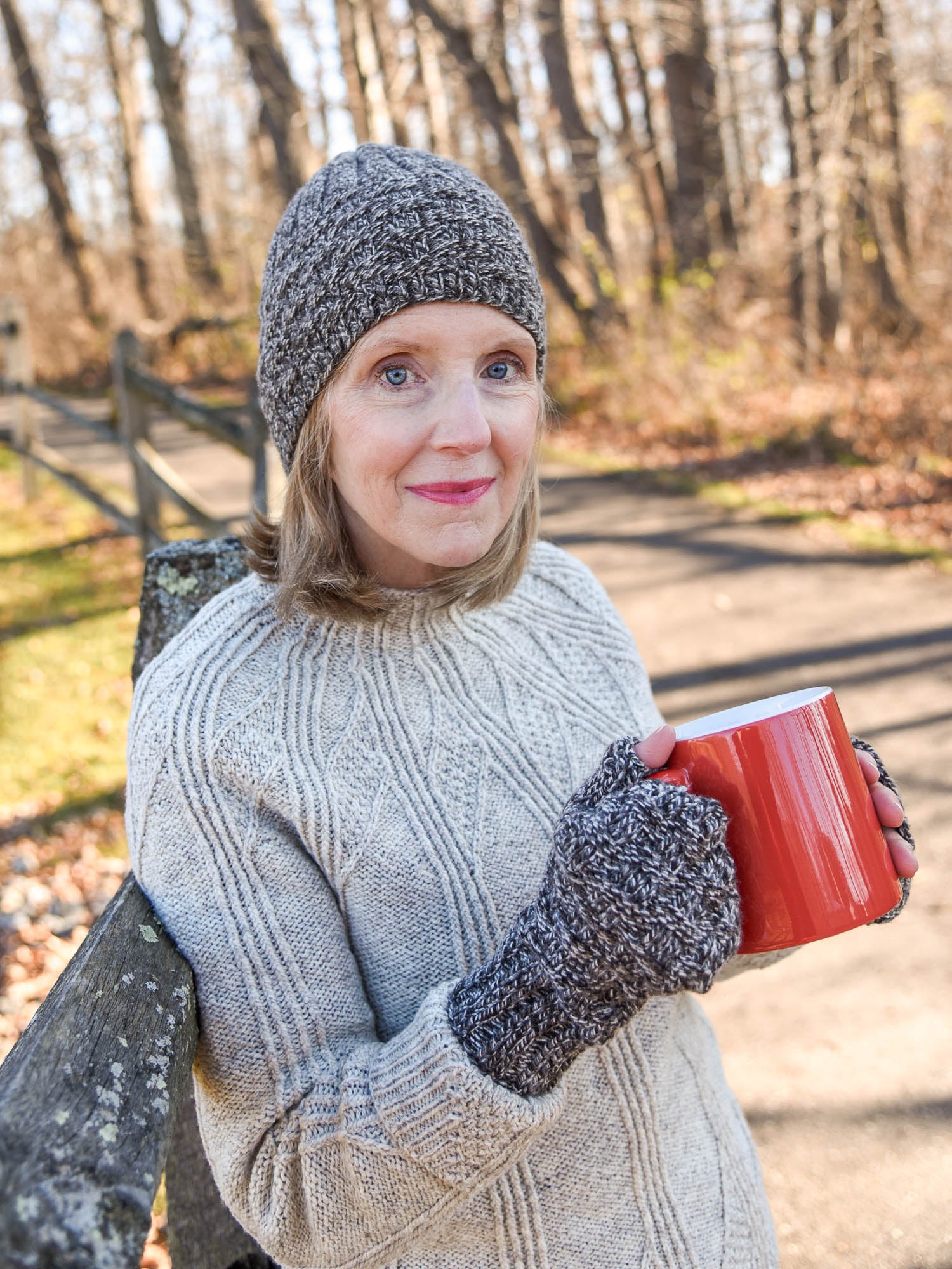 Creel Cap, Cowl, and Mitts <br/><small>knitting pattern</small>