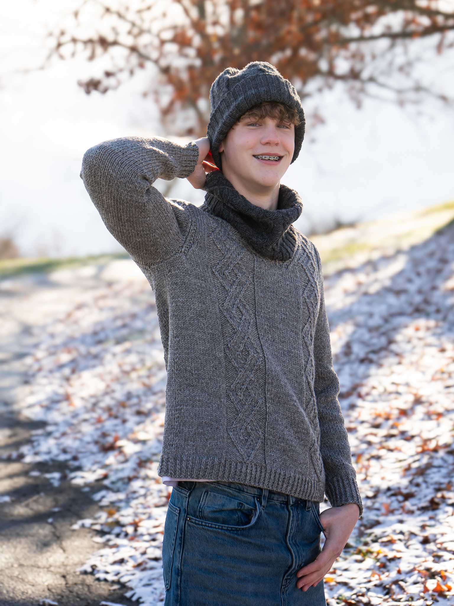 Thrifted <br/><small>sweater knitting pattern</small>