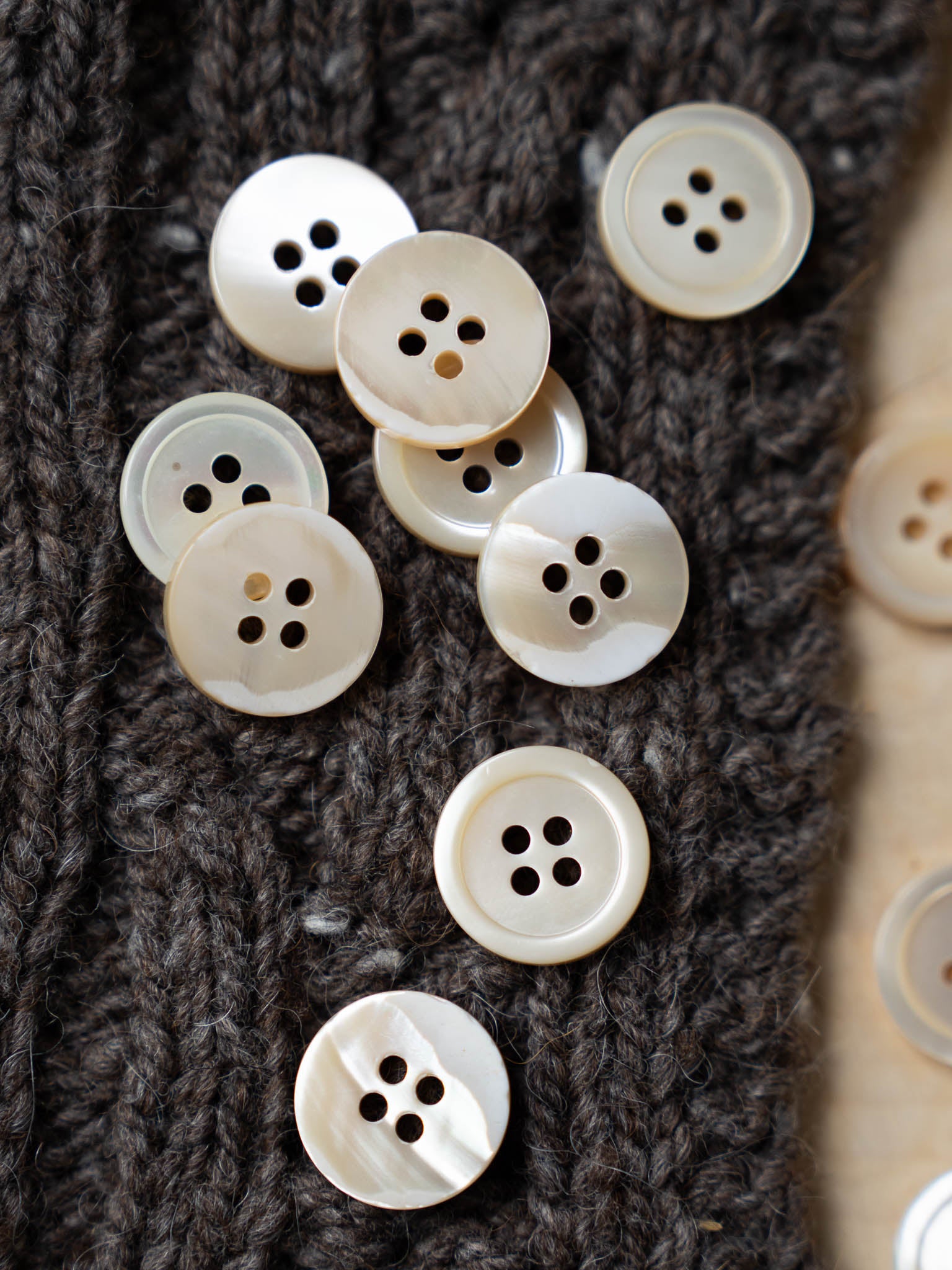 Devon  <br/><small>12mm Shell Button</small>