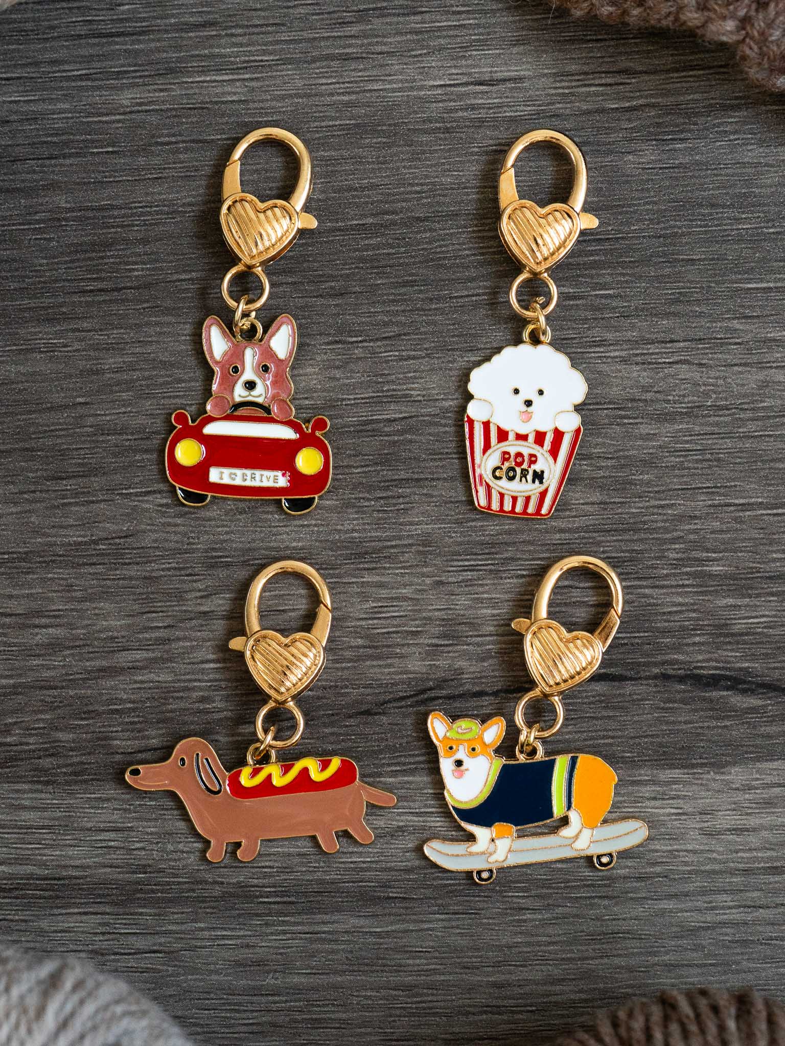 Project Bag Dog Keychain