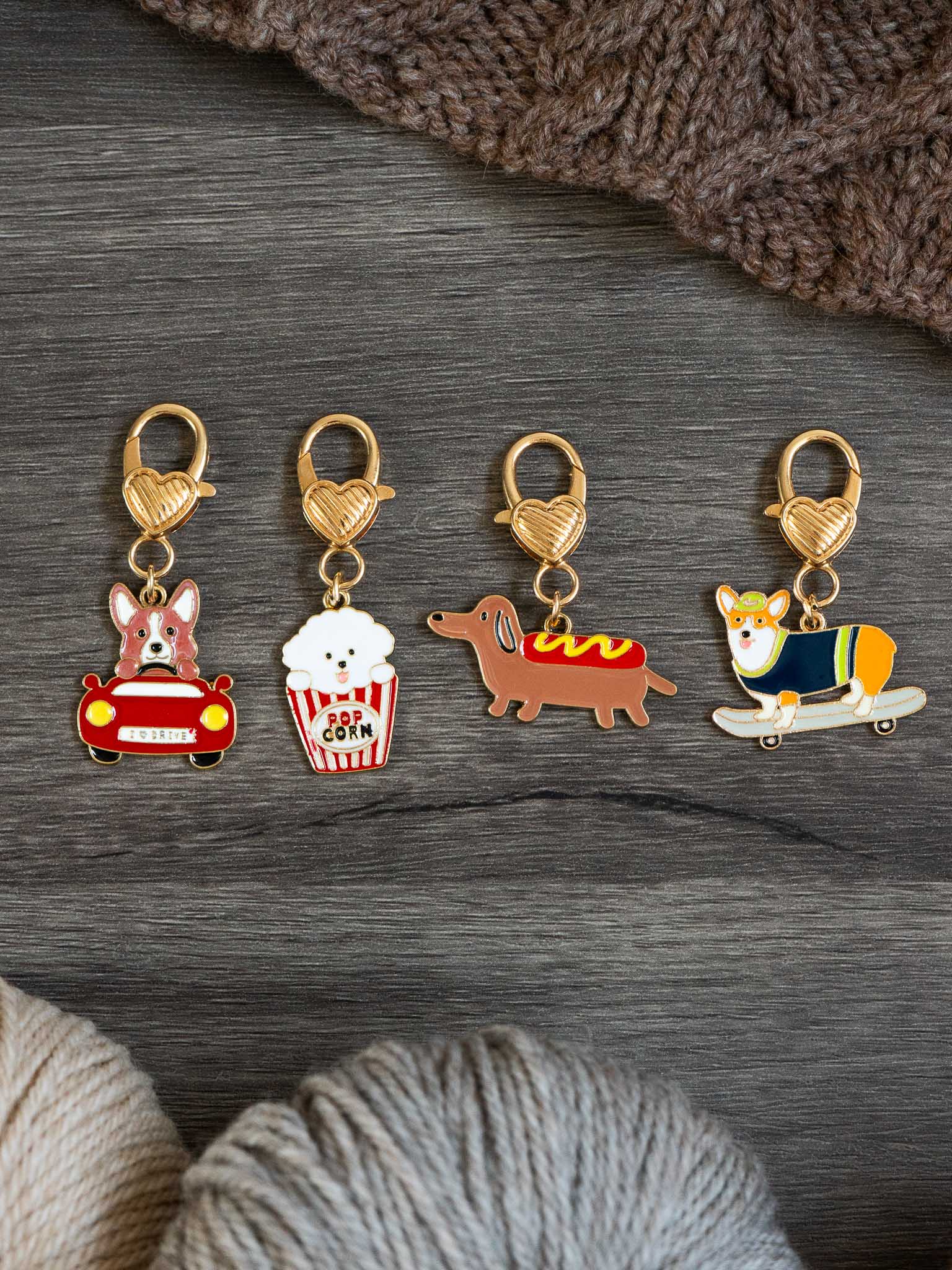 Project Bag Dog Keychain