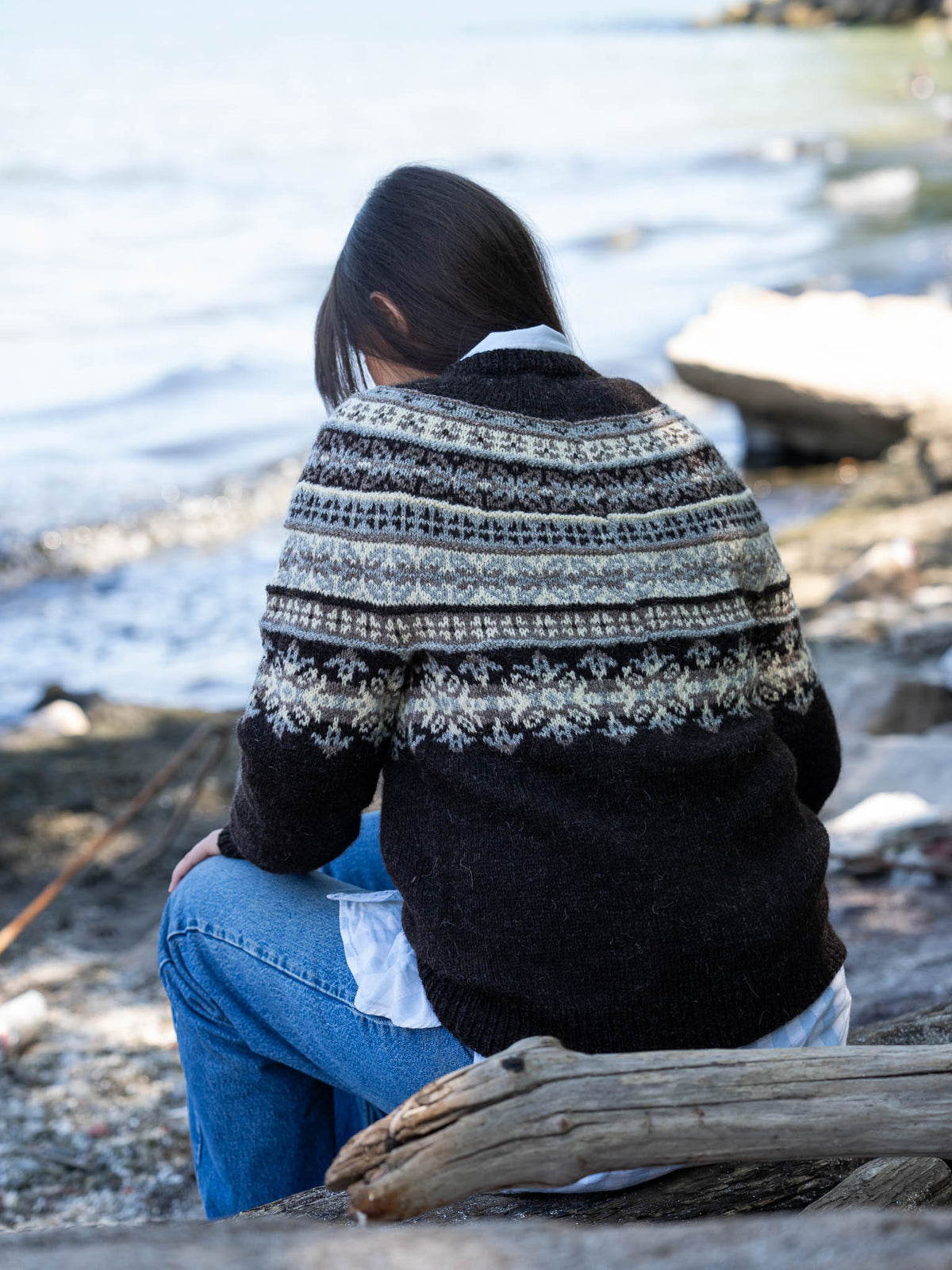 Dogwoods Pullover<br/><small>sweater knitting pattern</small>