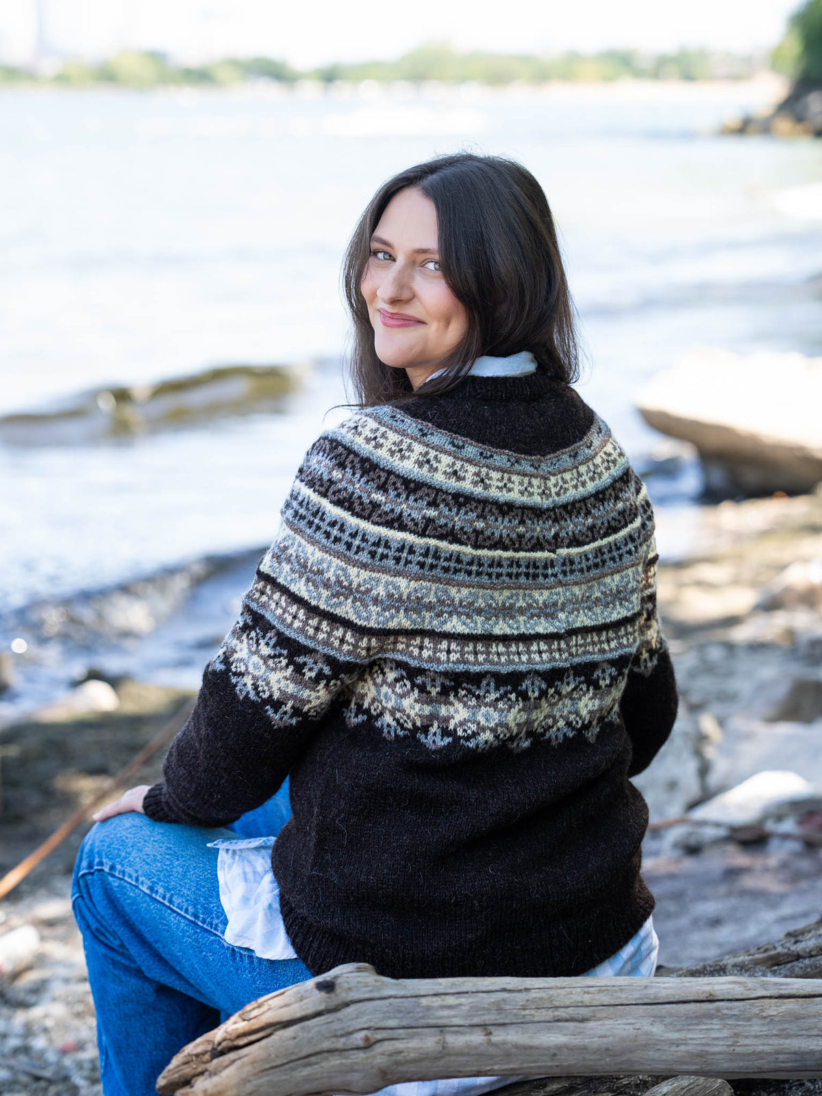 Dogwoods Pullover<br/><small>sweater knitting pattern</small>