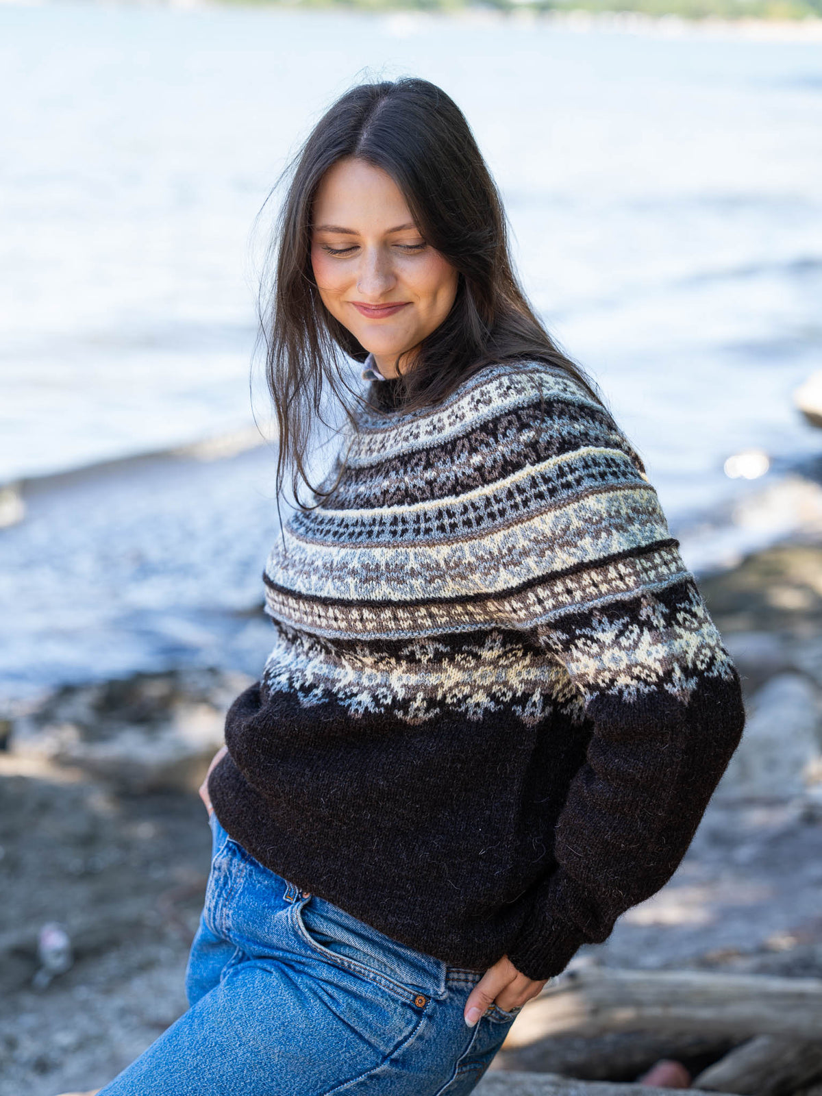 Dogwoods Pullover<br/><small>sweater knitting pattern</small>
