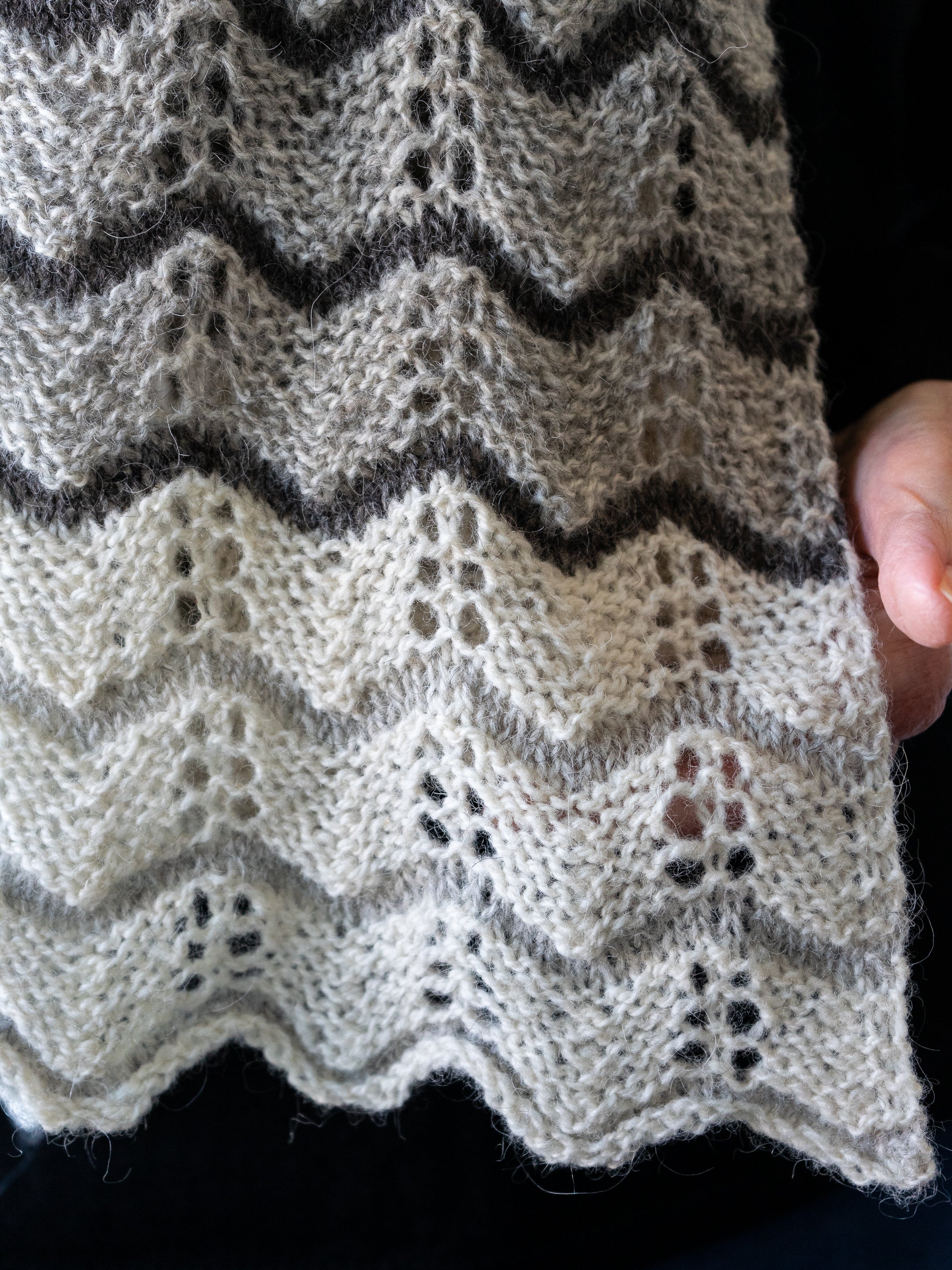 Eshaness Scarf or Stole <br/><small>knitting pattern</small>