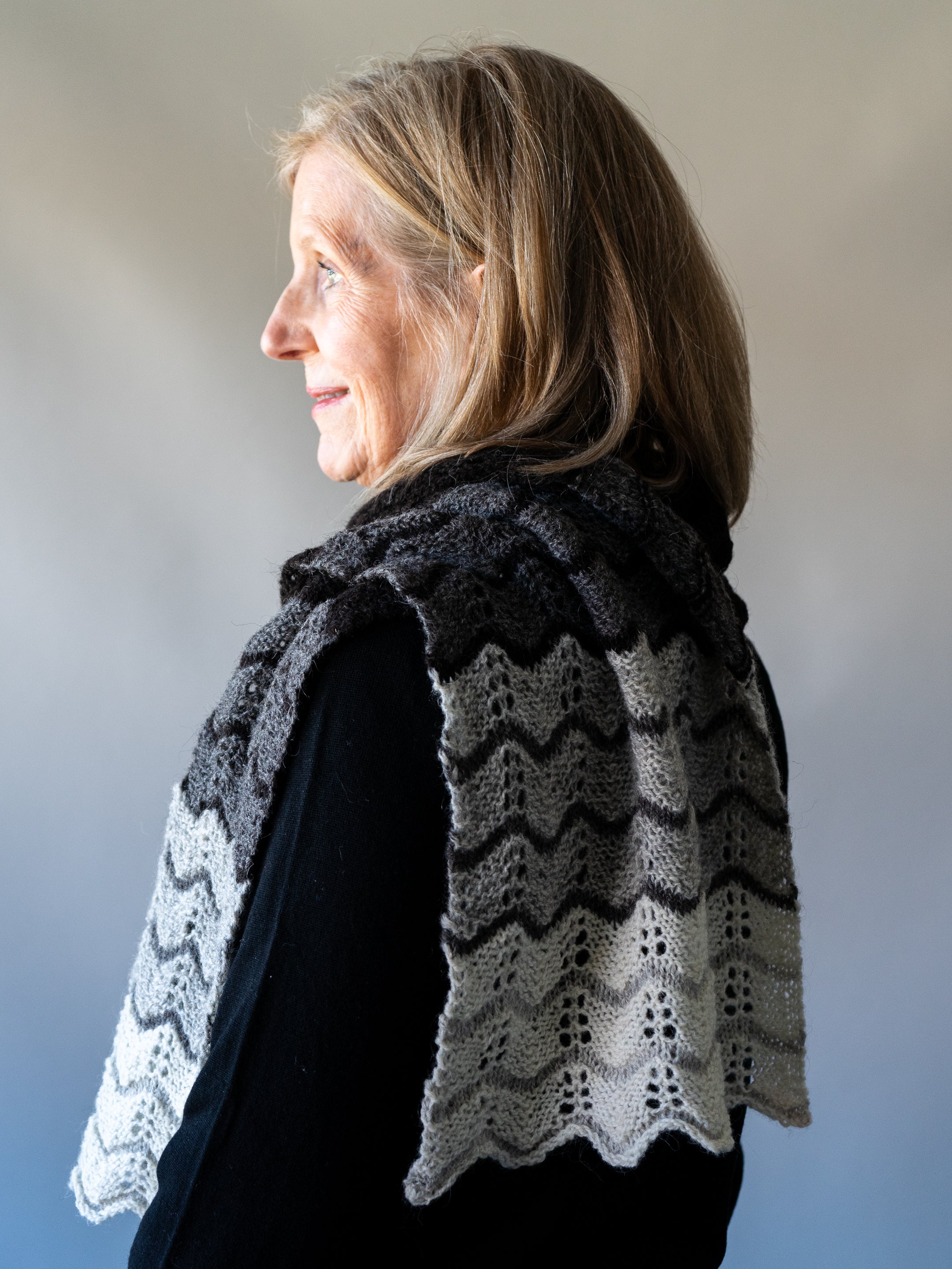Eshaness Scarf or Stole <br/><small>knitting pattern</small>