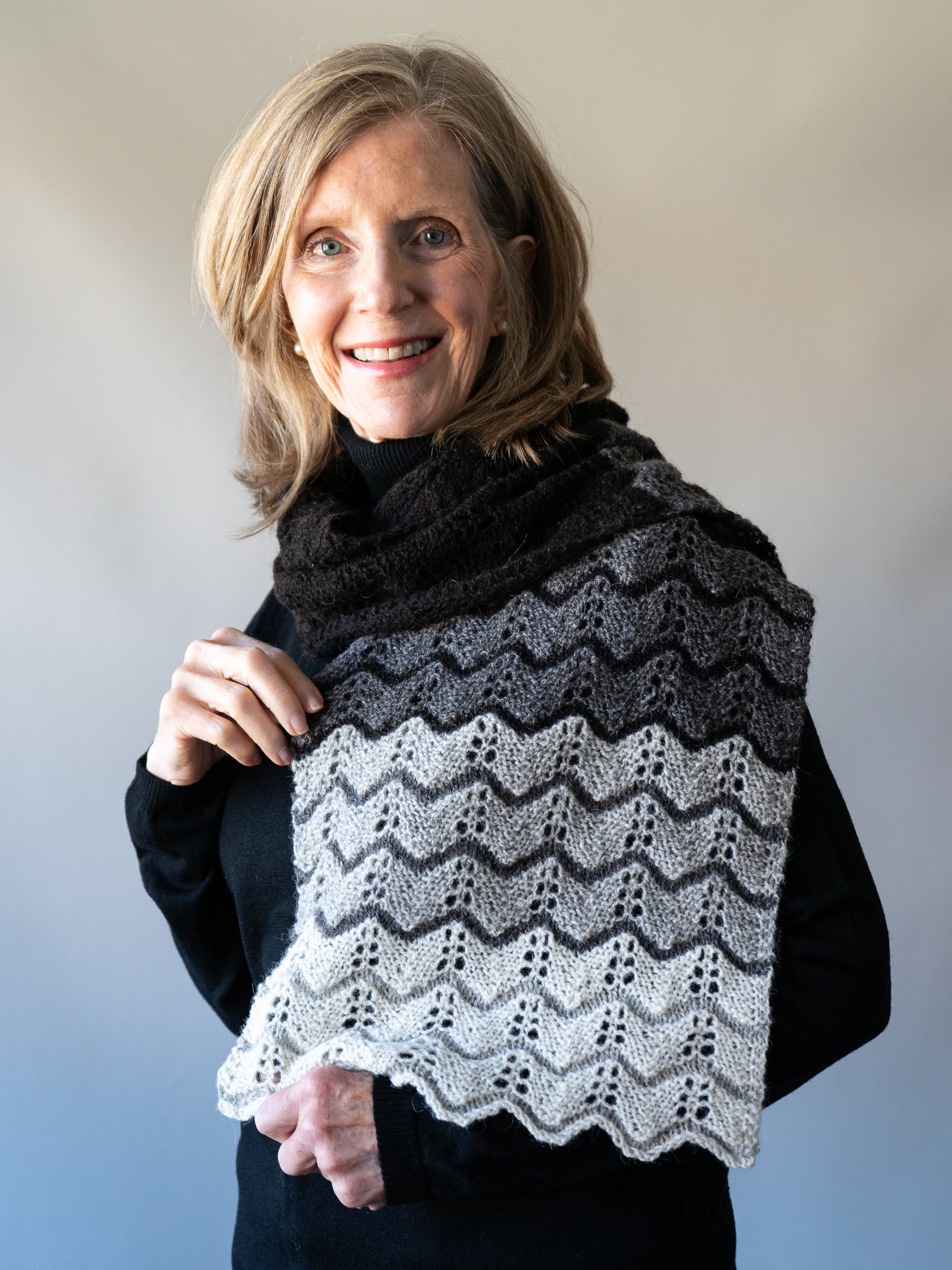 Eshaness Scarf or Stole <br/><small>knitting pattern</small>