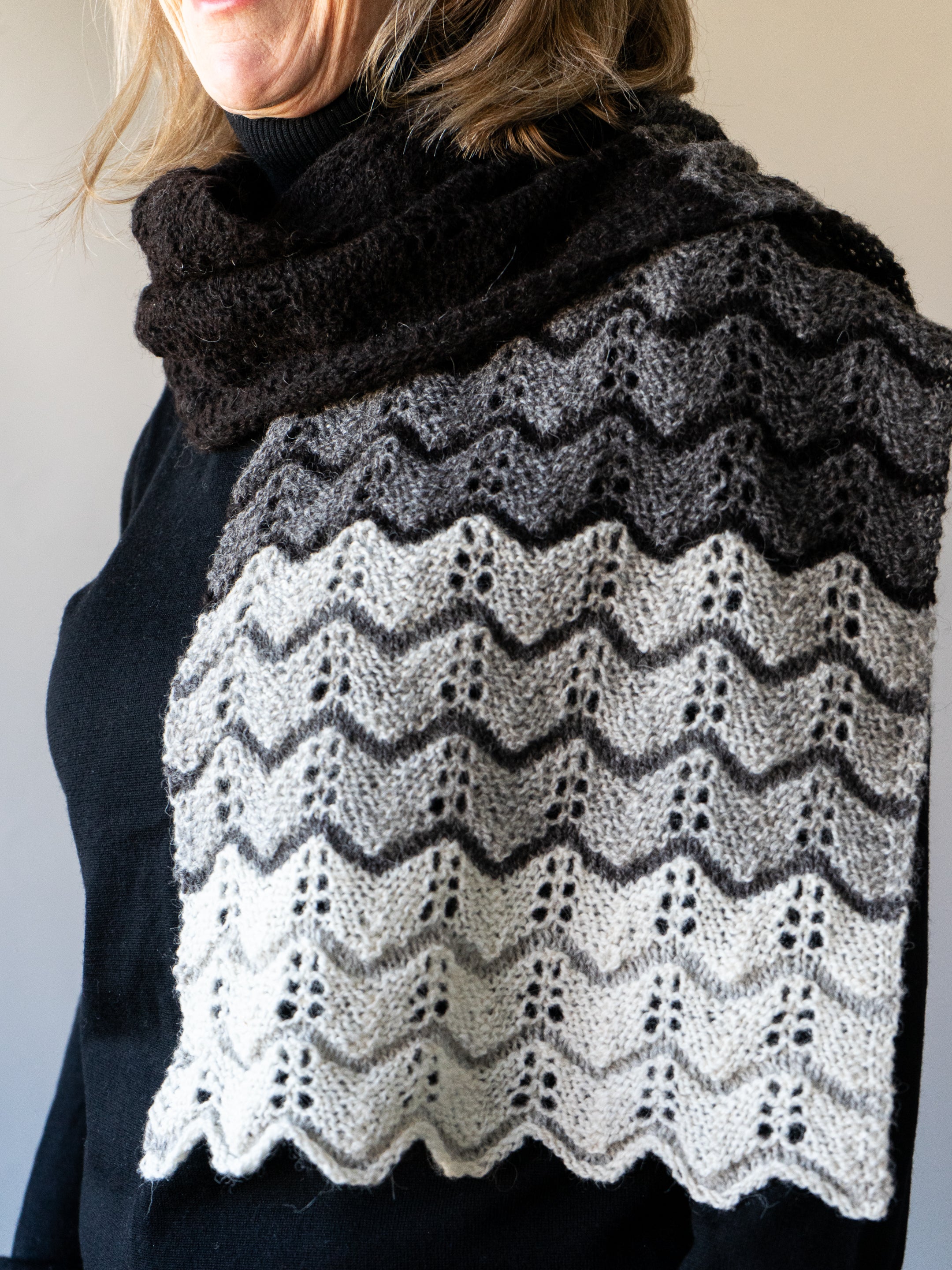 Eshaness Scarf or Stole <br/><small>knitting pattern</small>
