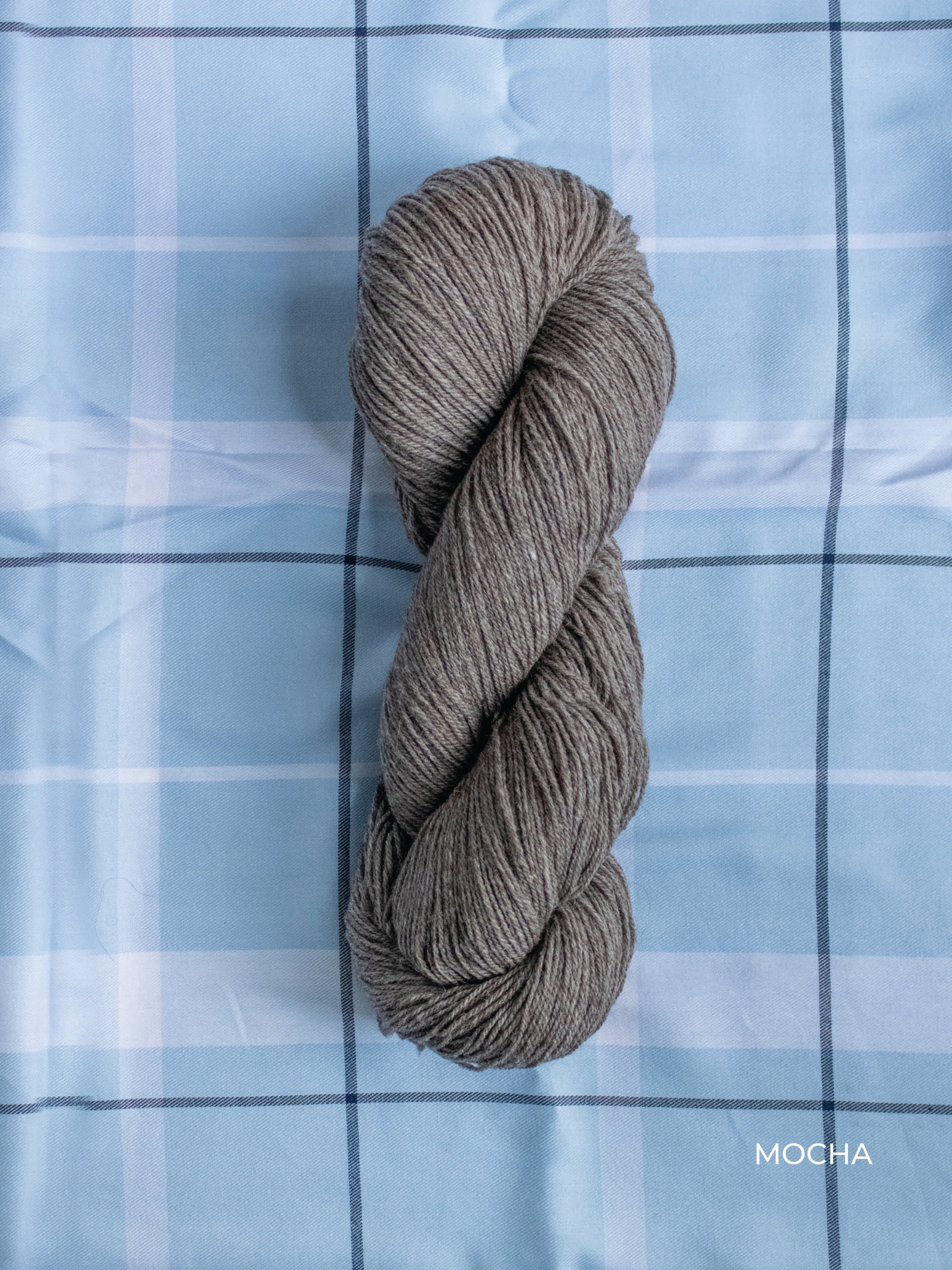 Fishbone Gansey Sock Kit <br><small>yarn & knitting pattern kit</small>