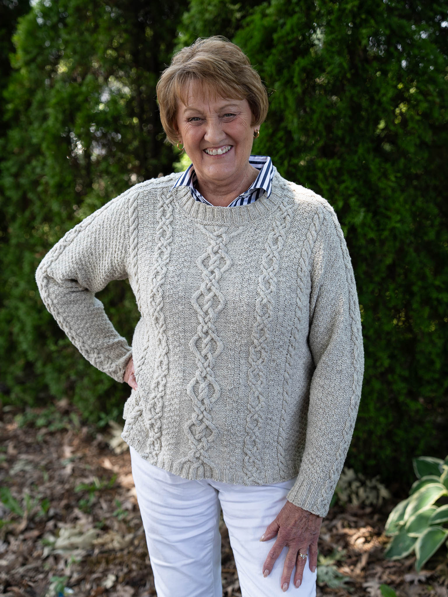 Fisherfolk sweater knitting pattern