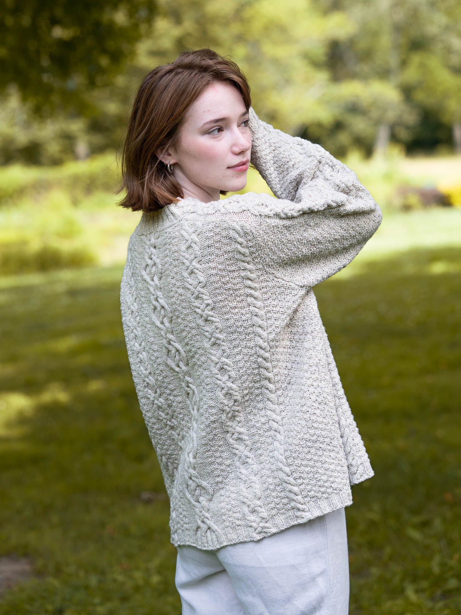 Fisherfolk sweater knitting pattern