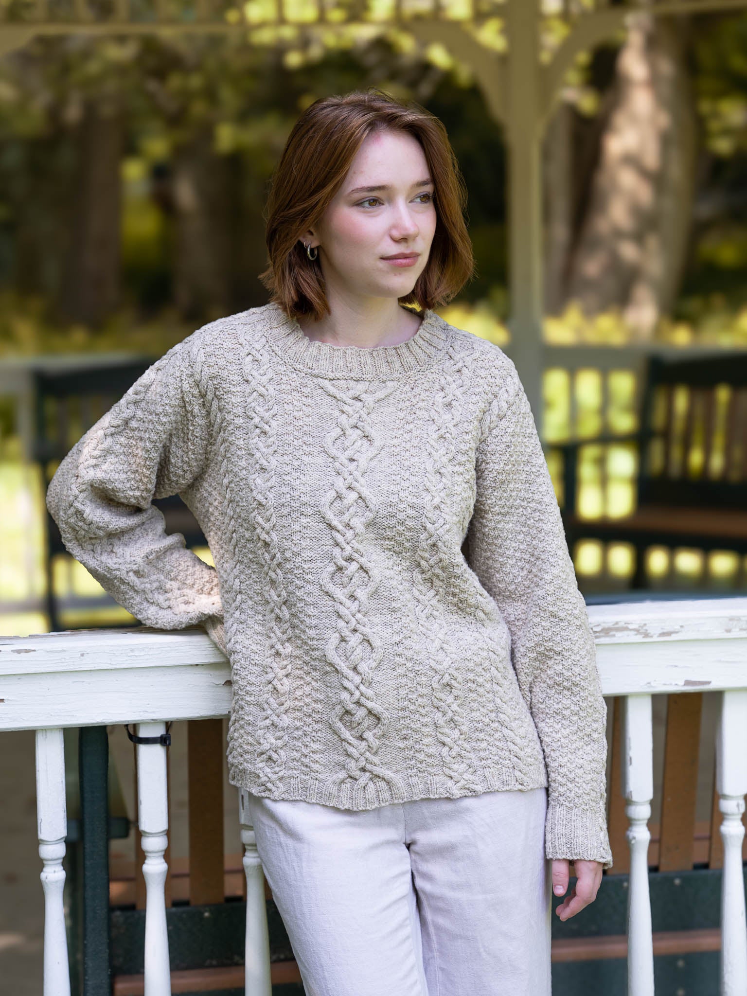 Fisherfolk sweater knitting pattern