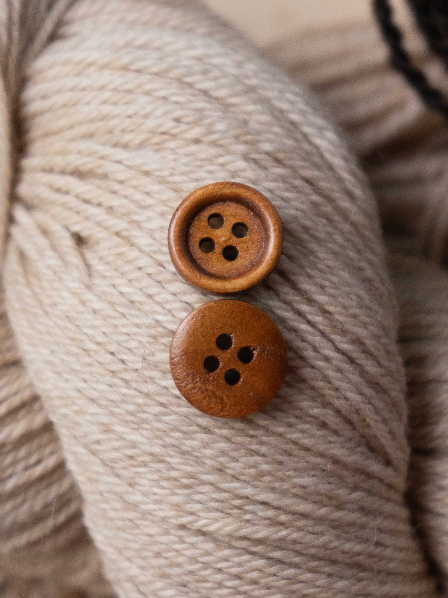Fox <br/><small>Wooden Button</small>