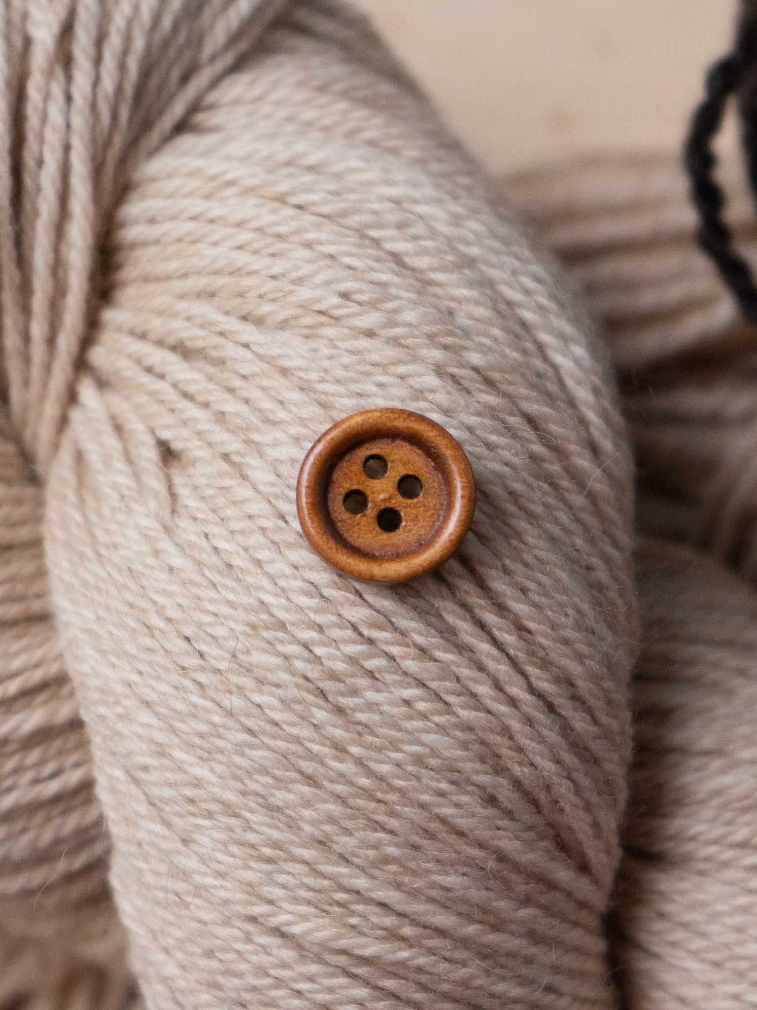 Fox <br/><small>Wooden Button</small>
