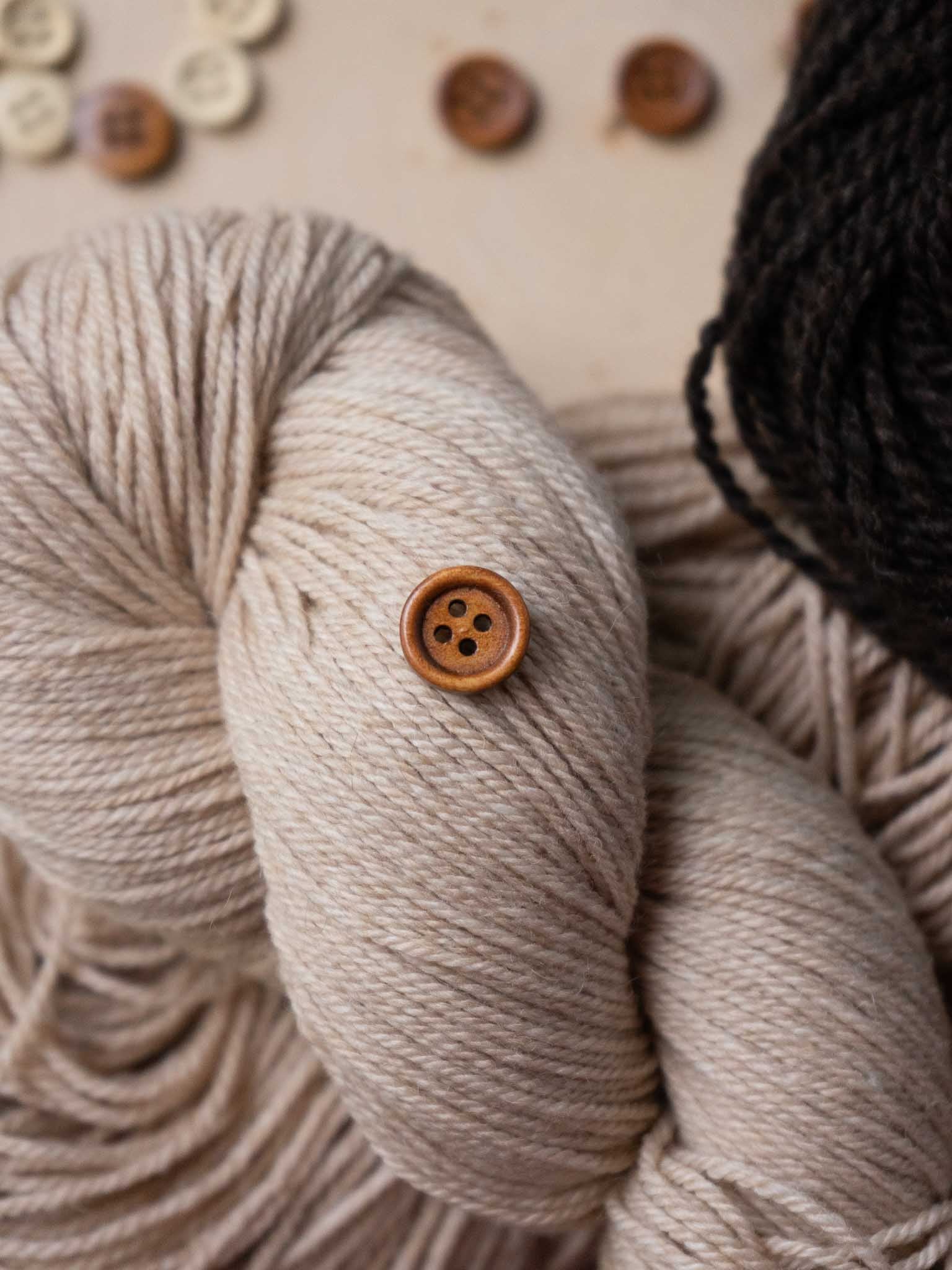 Fox <br/><small>Wooden Button</small>