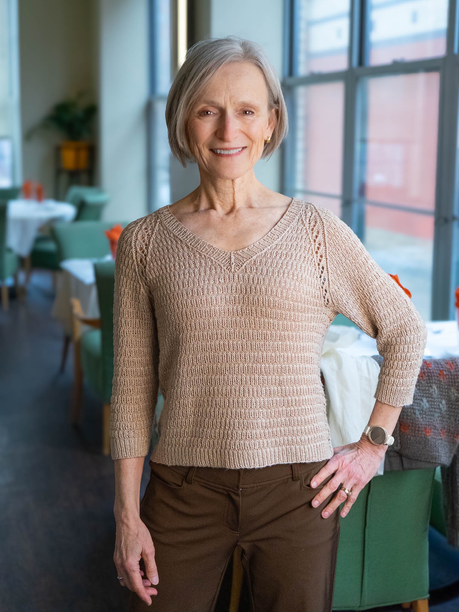 Goldleaf <br/><small>sweater knitting pattern</small>
