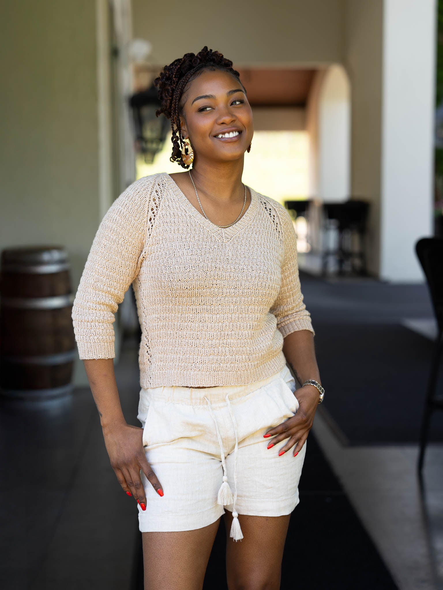 Goldleaf <br/><small>sweater knitting pattern</small>