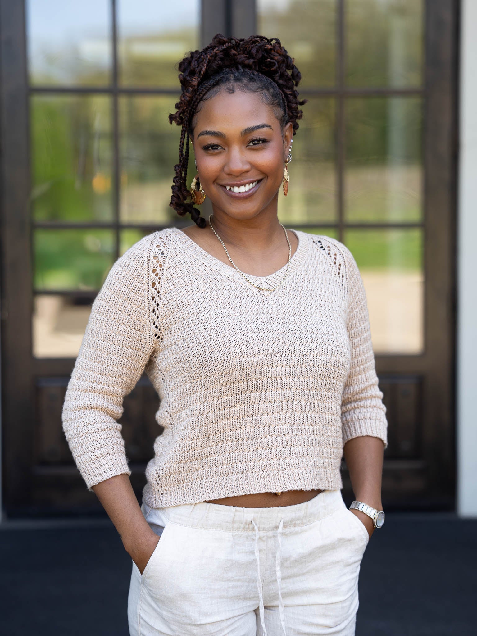 Goldleaf <br/><small>sweater knitting pattern</small>