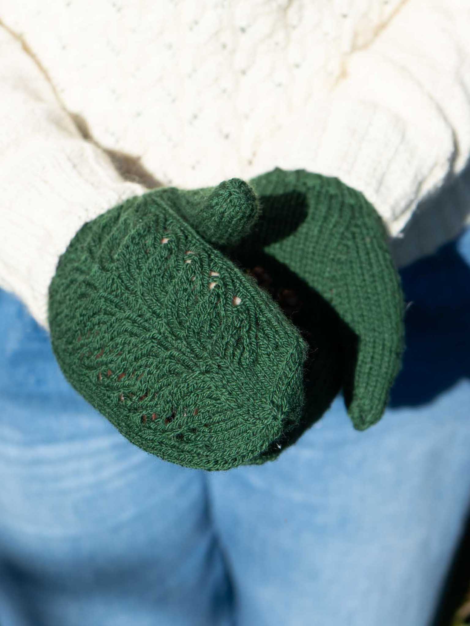 Grape Leaf Mittens by Patty Lyons <br/><small>Featured Festivus Pattern</small>
