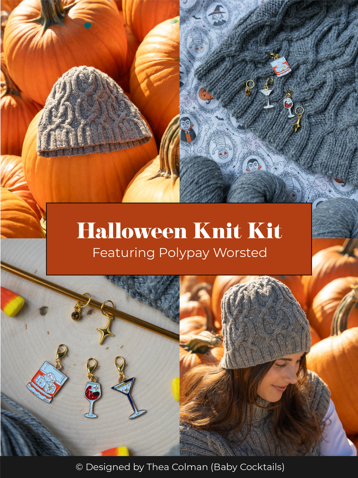 Halloween Knit Kit with Thea Colman