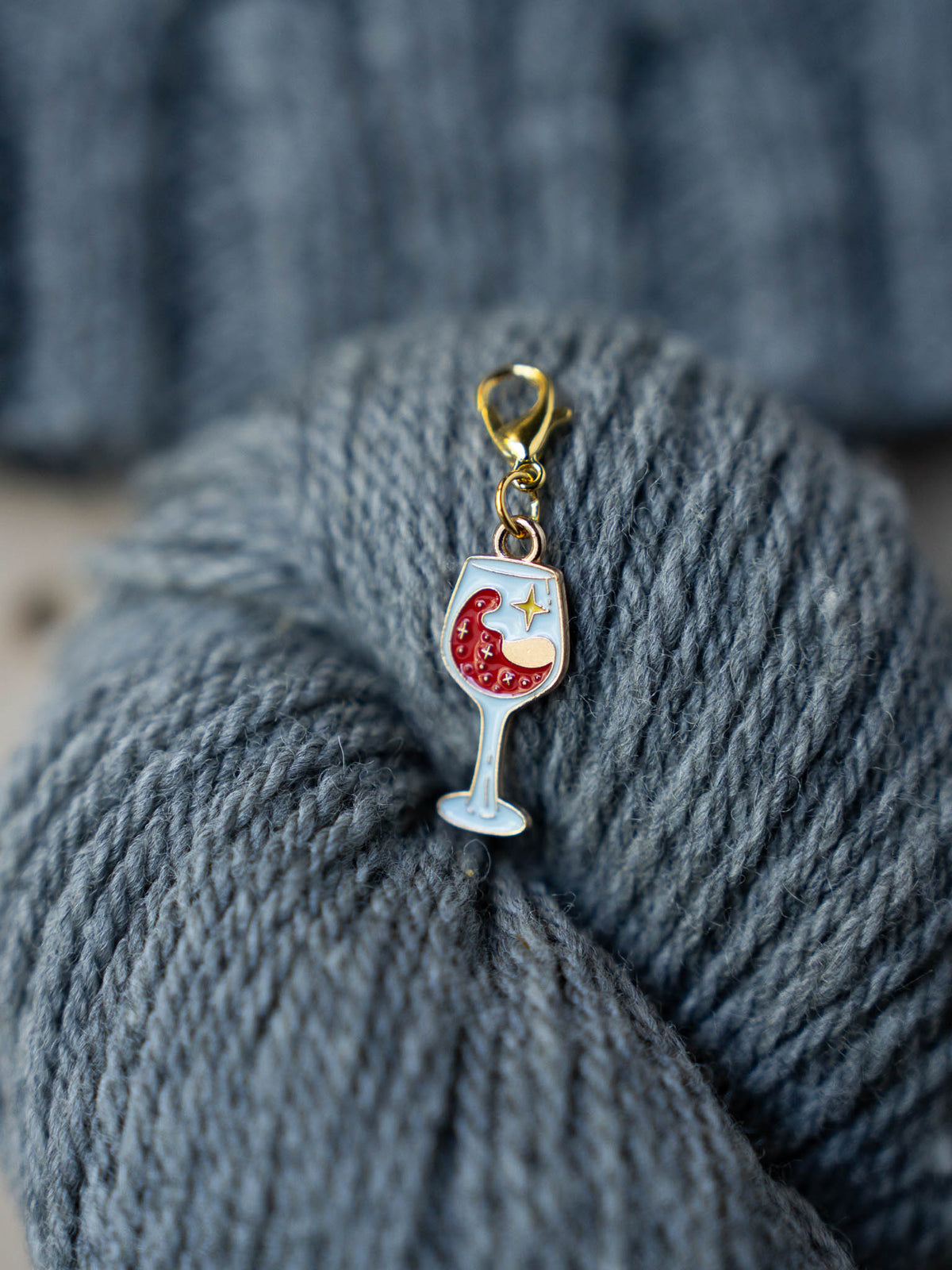 Spooky Cocktails & Positions Stitch Marker Set