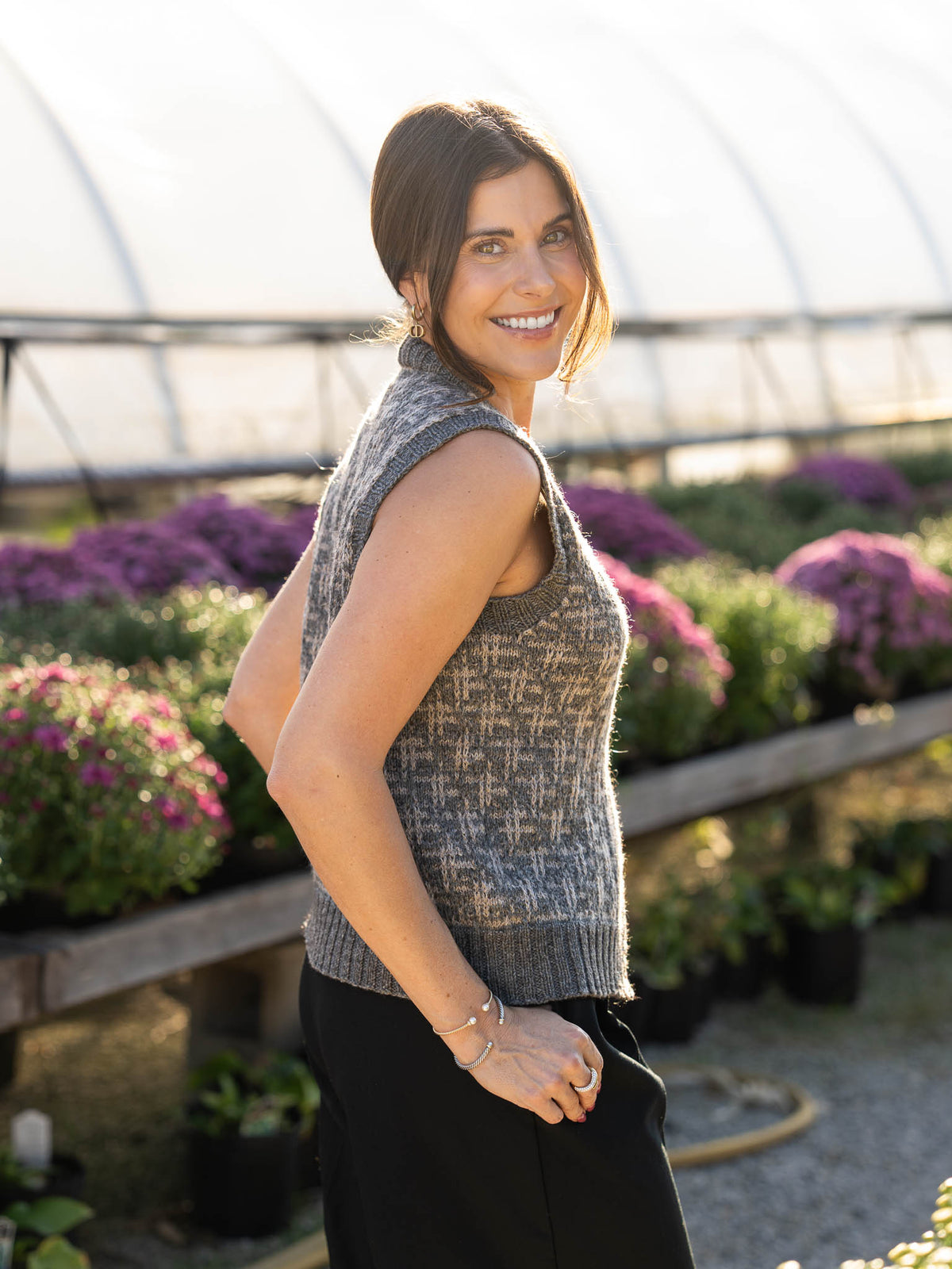 Hatterist Cardigan or Vest <br/><small>sweater knitting pattern</small>