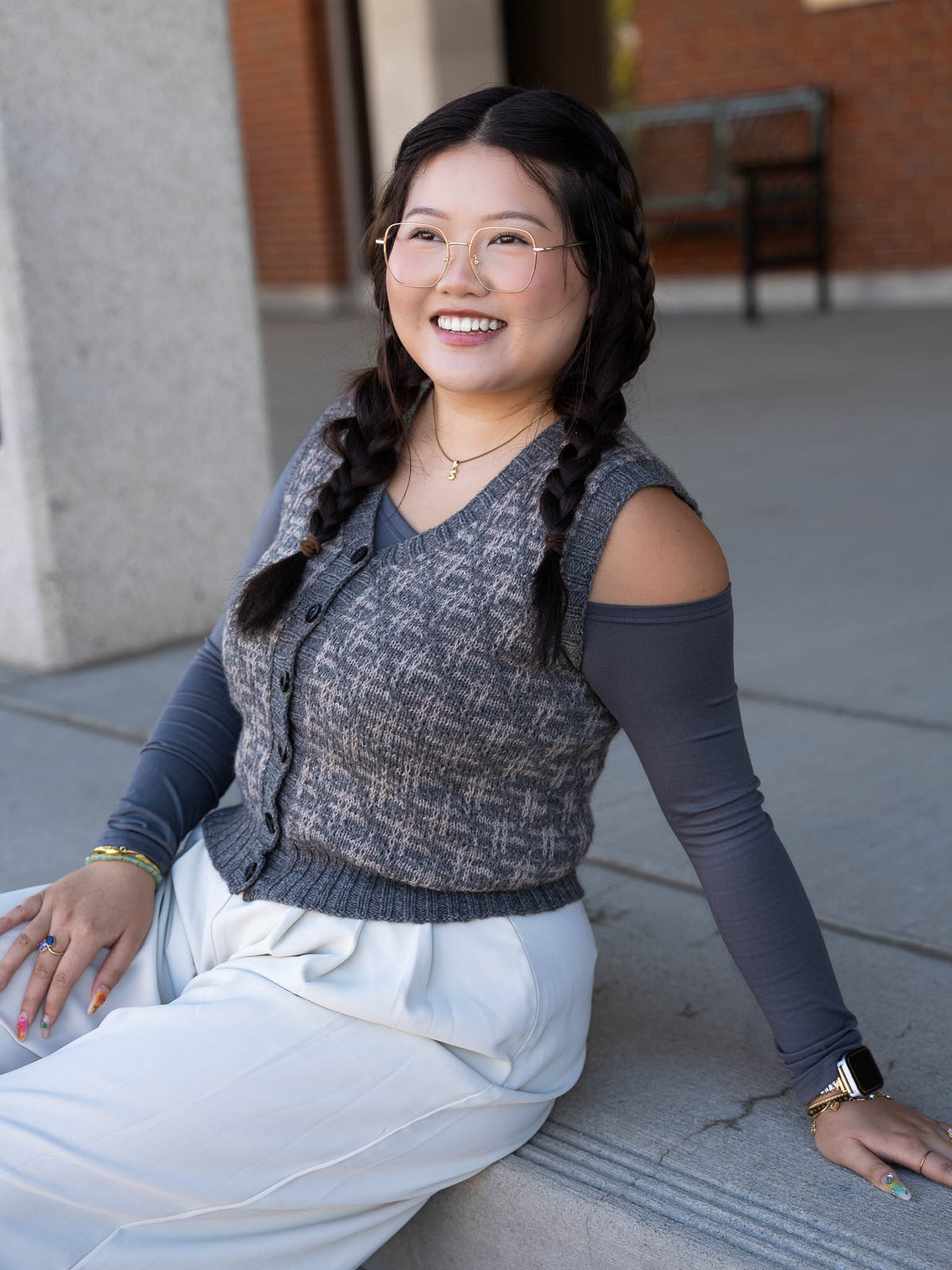 Hatterist Cardigan or Vest <br/><small>sweater knitting pattern</small>