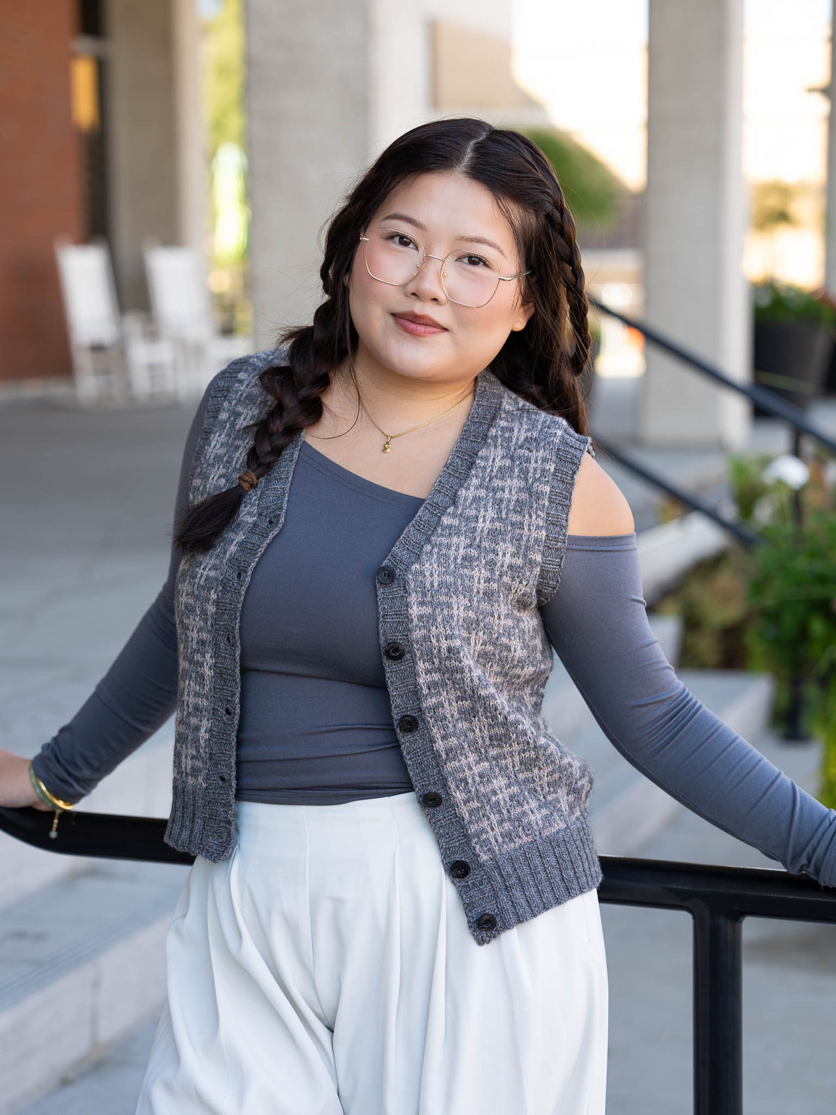 Hatterist Cardigan or Vest <br/><small>sweater knitting pattern</small>