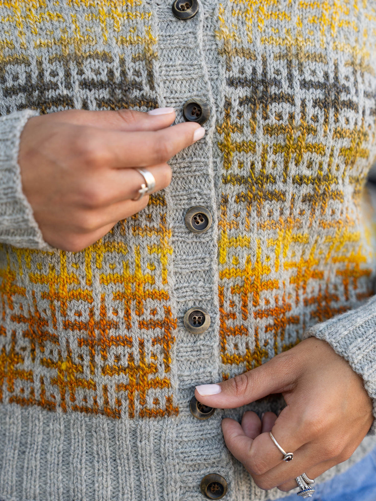 Hatterist Cardigan or Vest <br/><small>sweater knitting pattern</small>