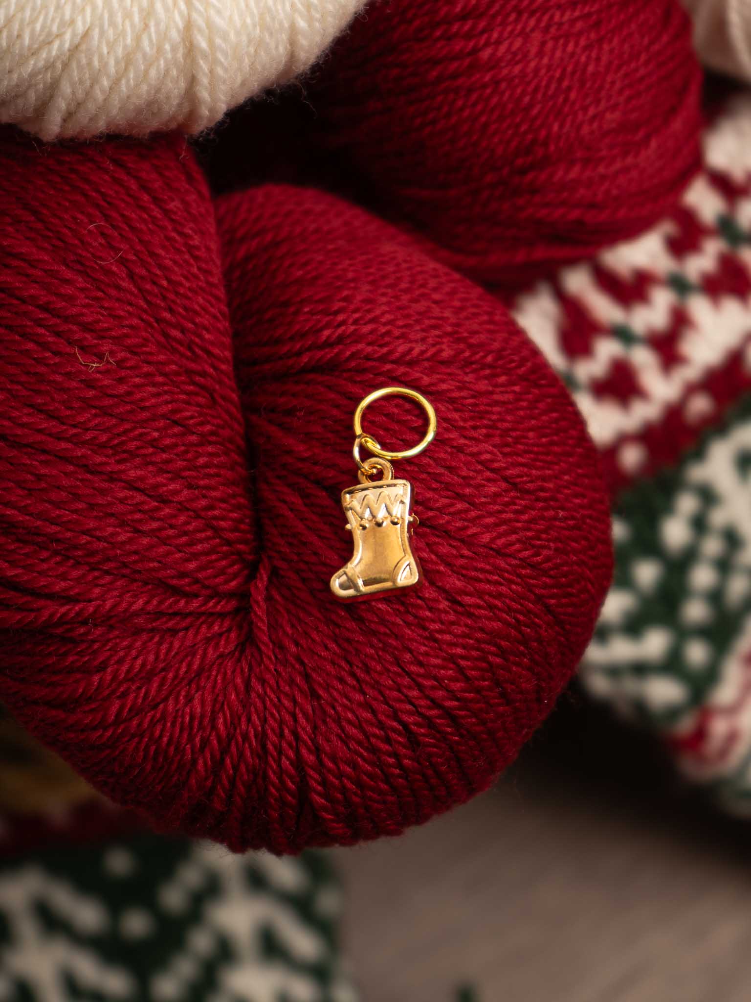 Holiday Stitch Marker Set of Five 2025