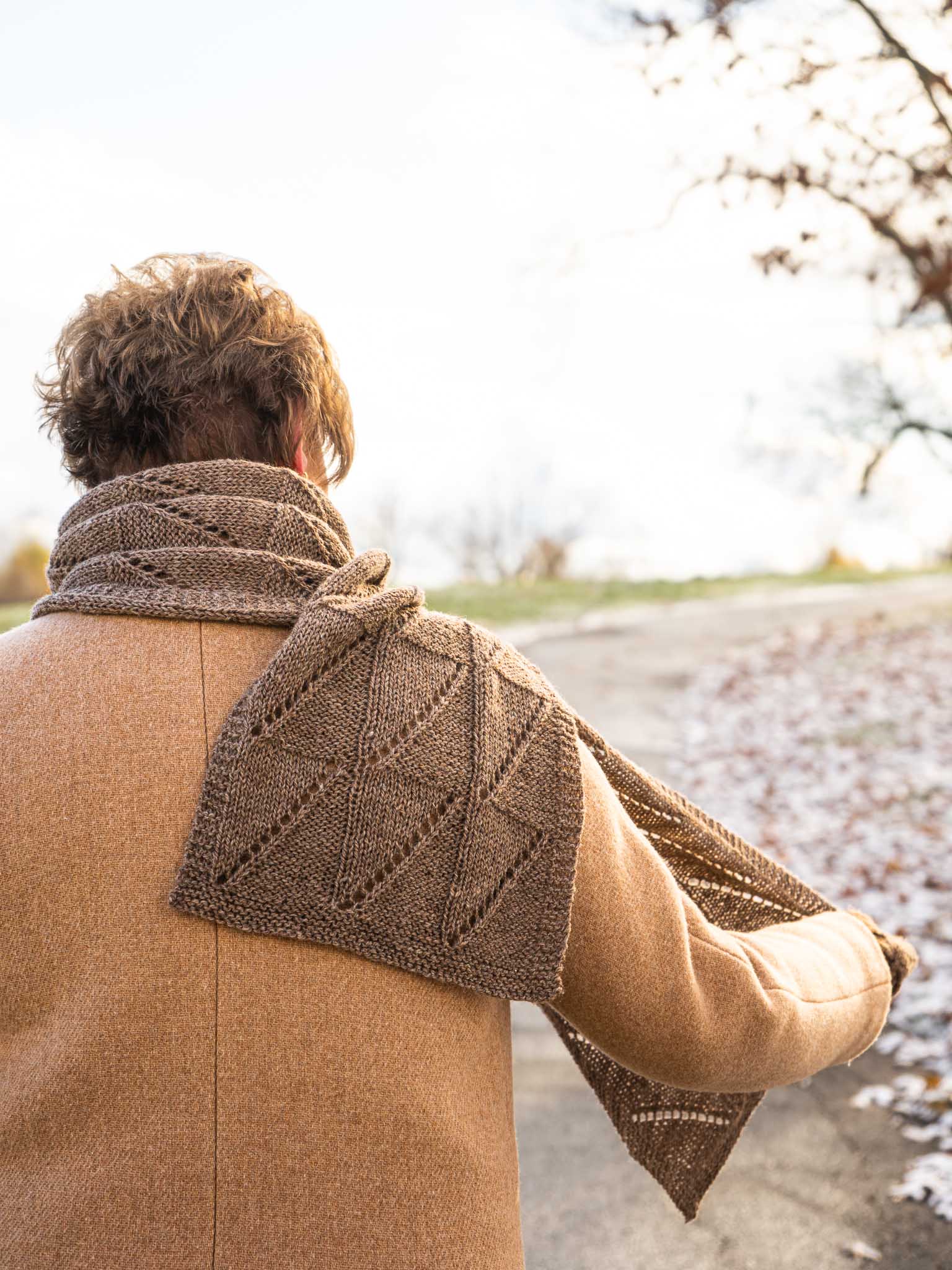 Hypoteneuse Stole/Scarf <br/><small>knitting pattern</small>