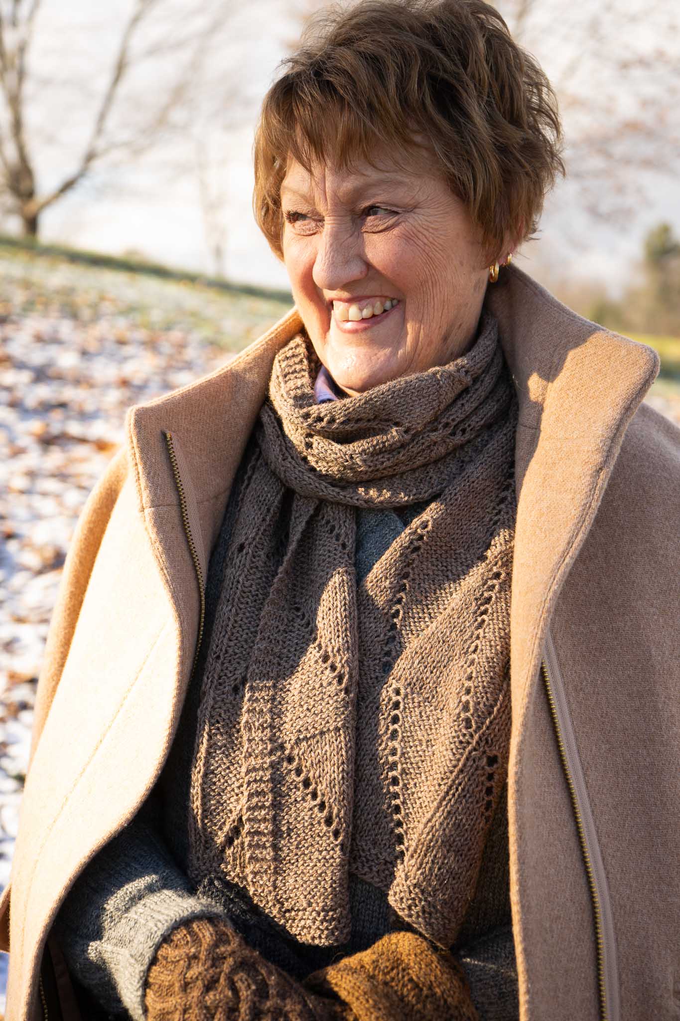 Hypoteneuse Stole/Scarf <br/><small>knitting pattern</small>