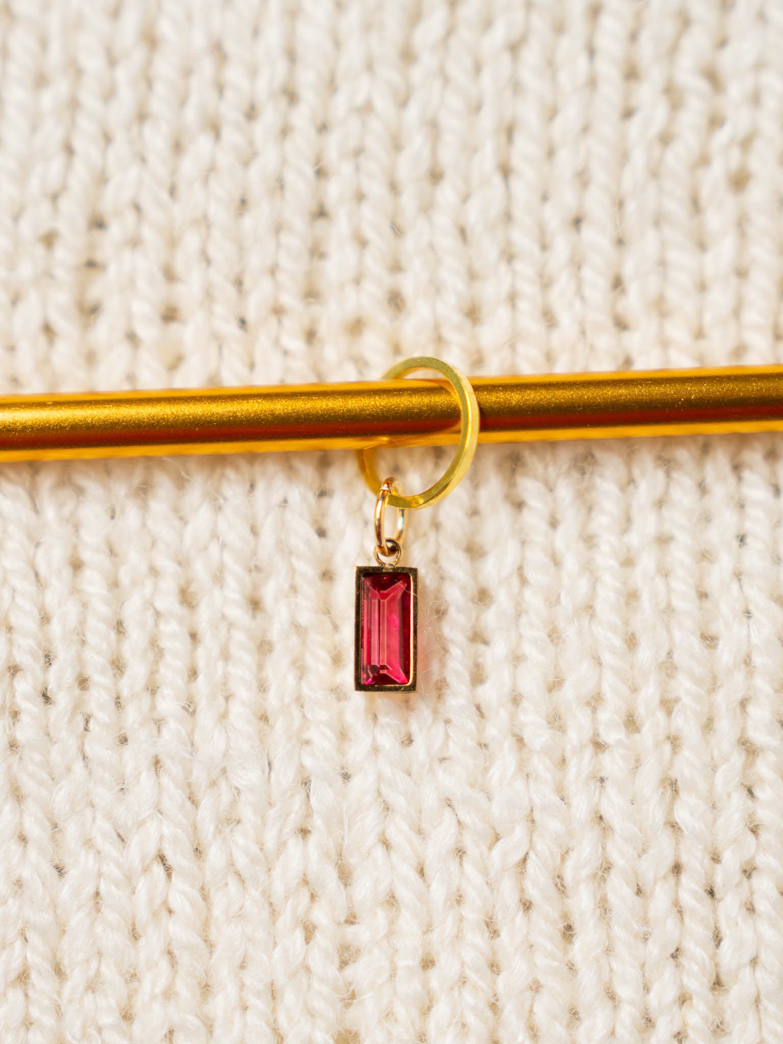 Birthstone Mini Glass Stitch Markers
