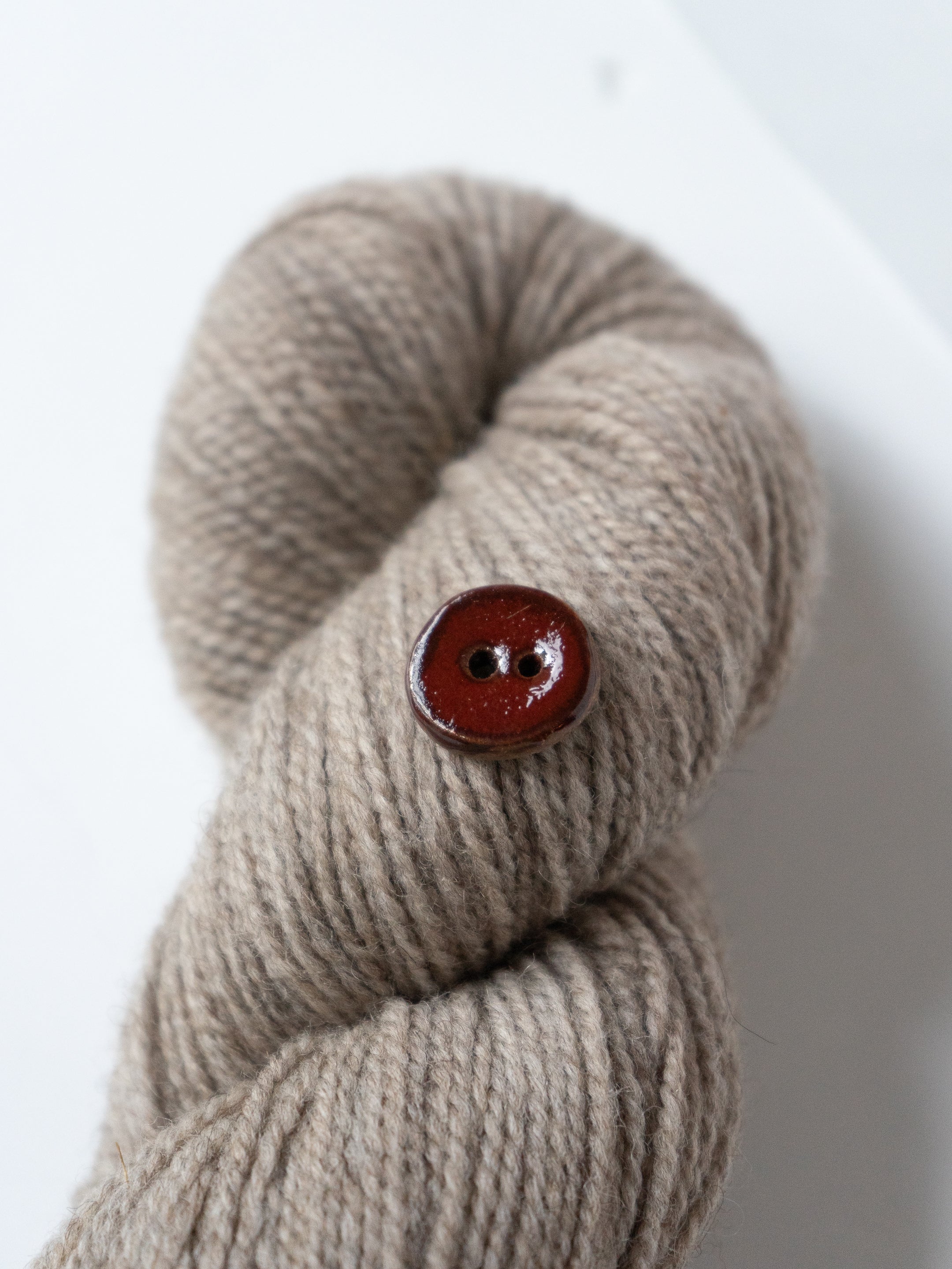 Linda's Buttons Red Brick