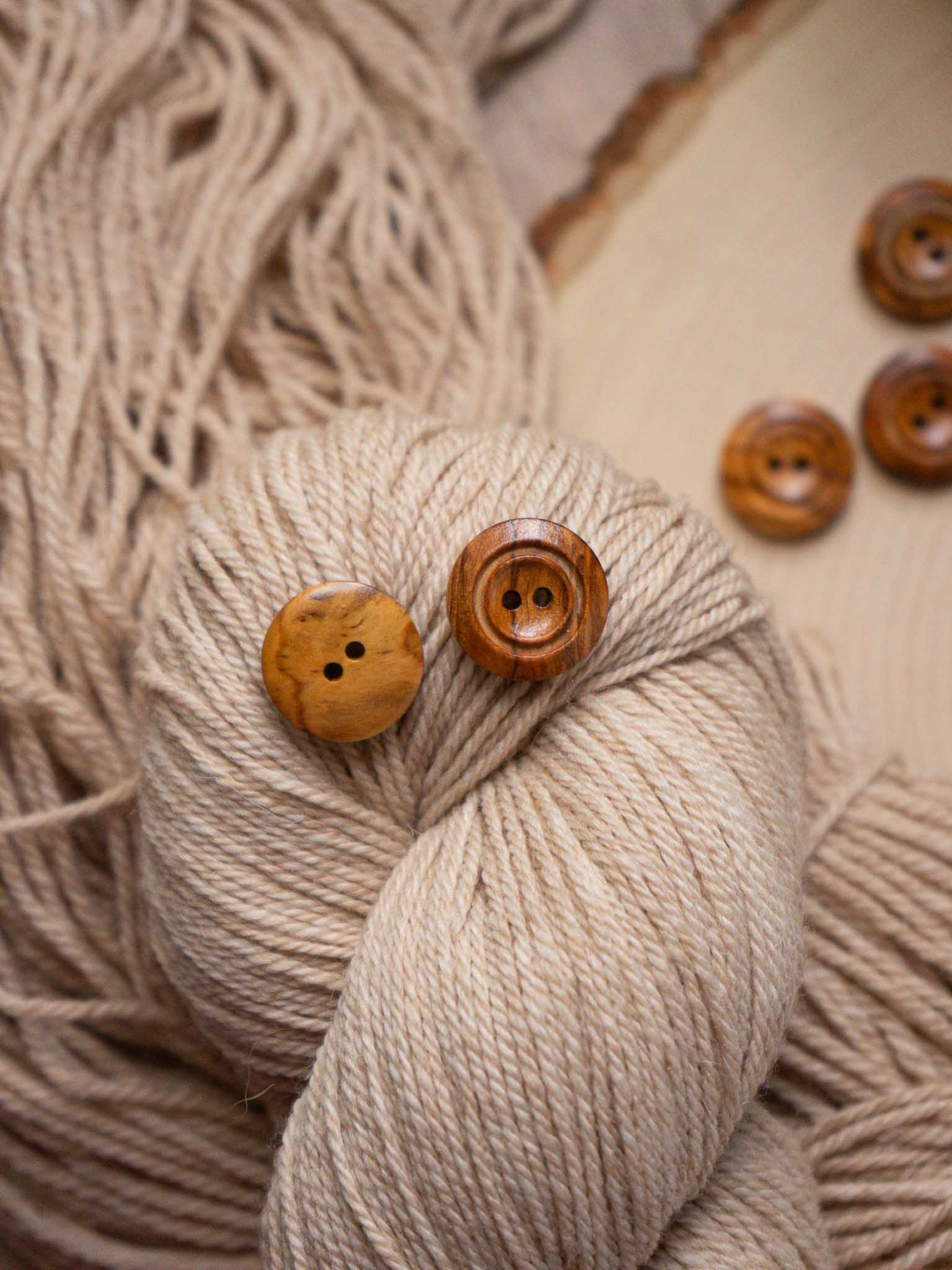 Ripple <br/><small>Wooden Button</small>