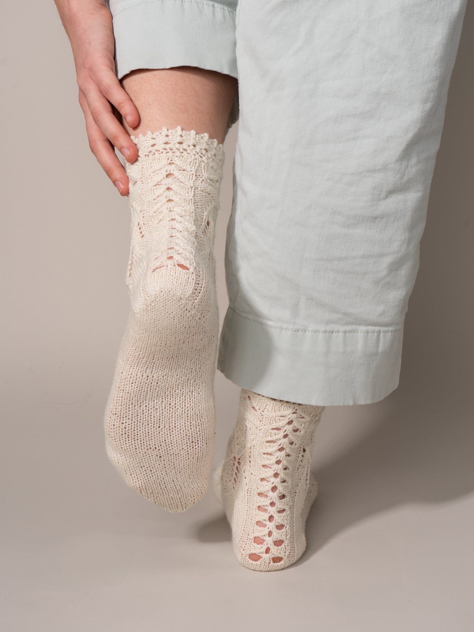 Marie Antoinette socks <br/><small>knitting pattern</small>