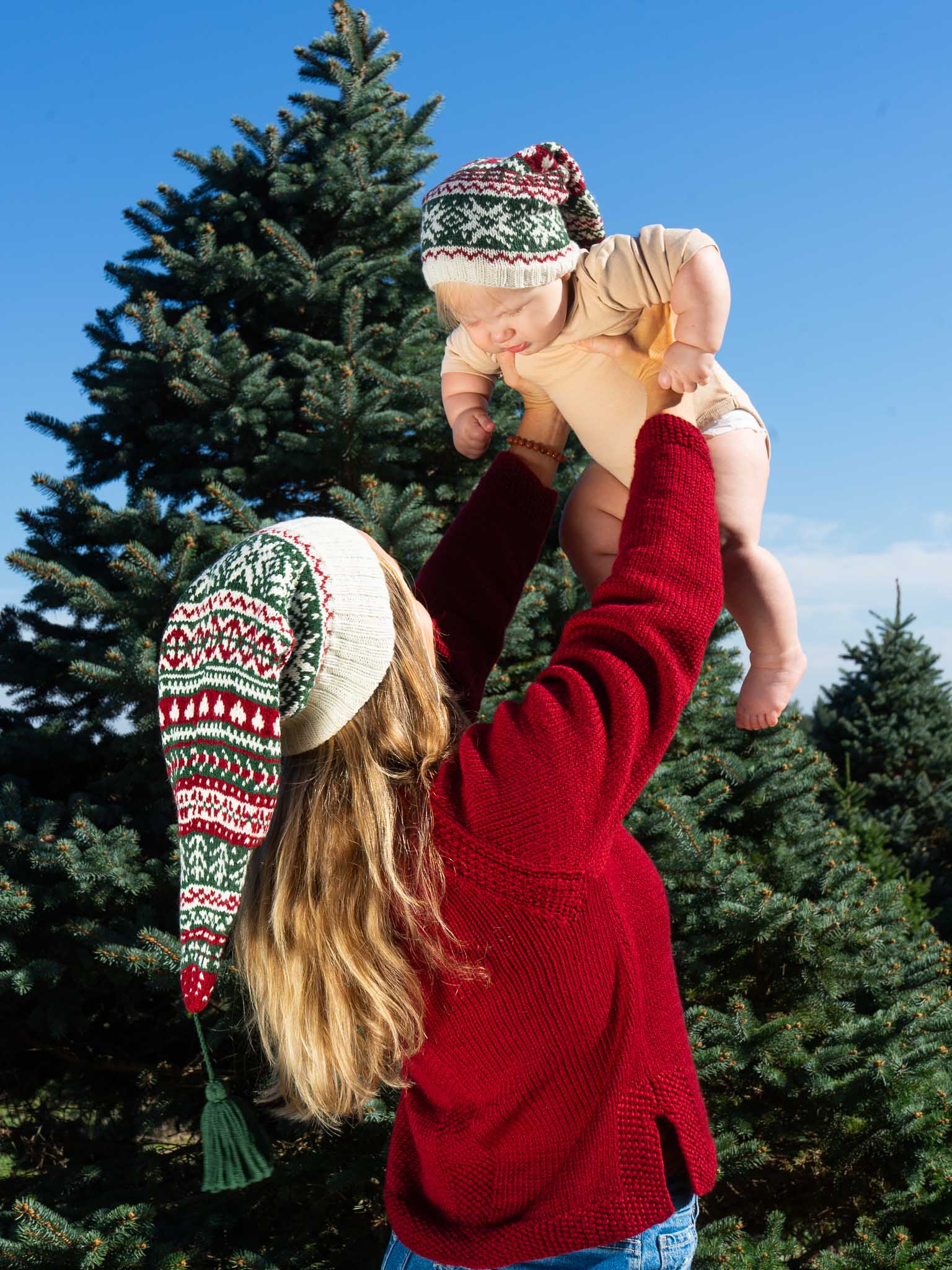 Snow Day Stocking Caps by Mary O'Shea <br/><small>Featured Festivus Pattern</small>
