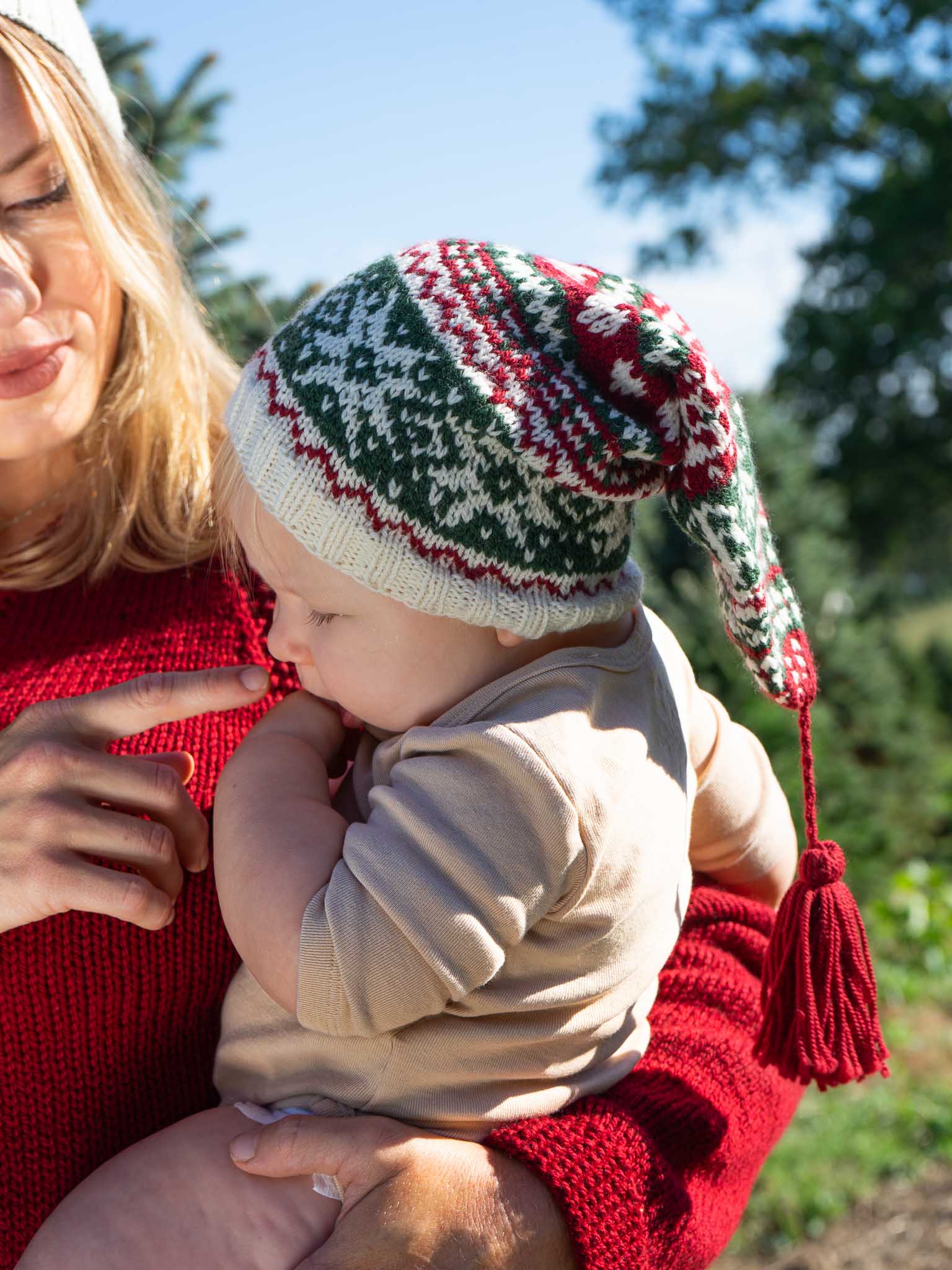 Snow Day Stocking Caps by Mary O'Shea <br/><small>Featured Festivus Pattern</small>