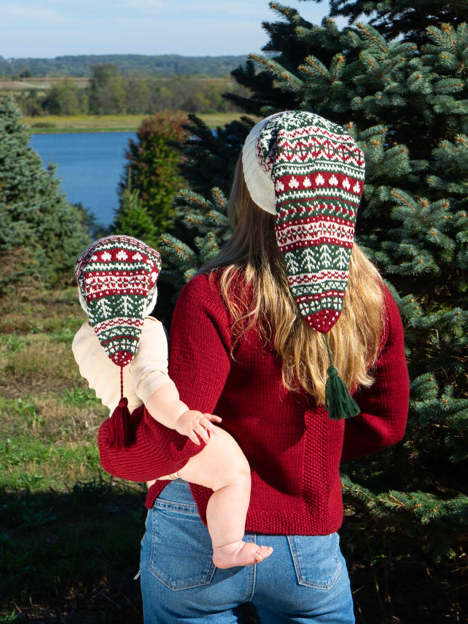Snow Day Stocking Caps by Mary O'Shea <br/><small>Featured Festivus Pattern</small>