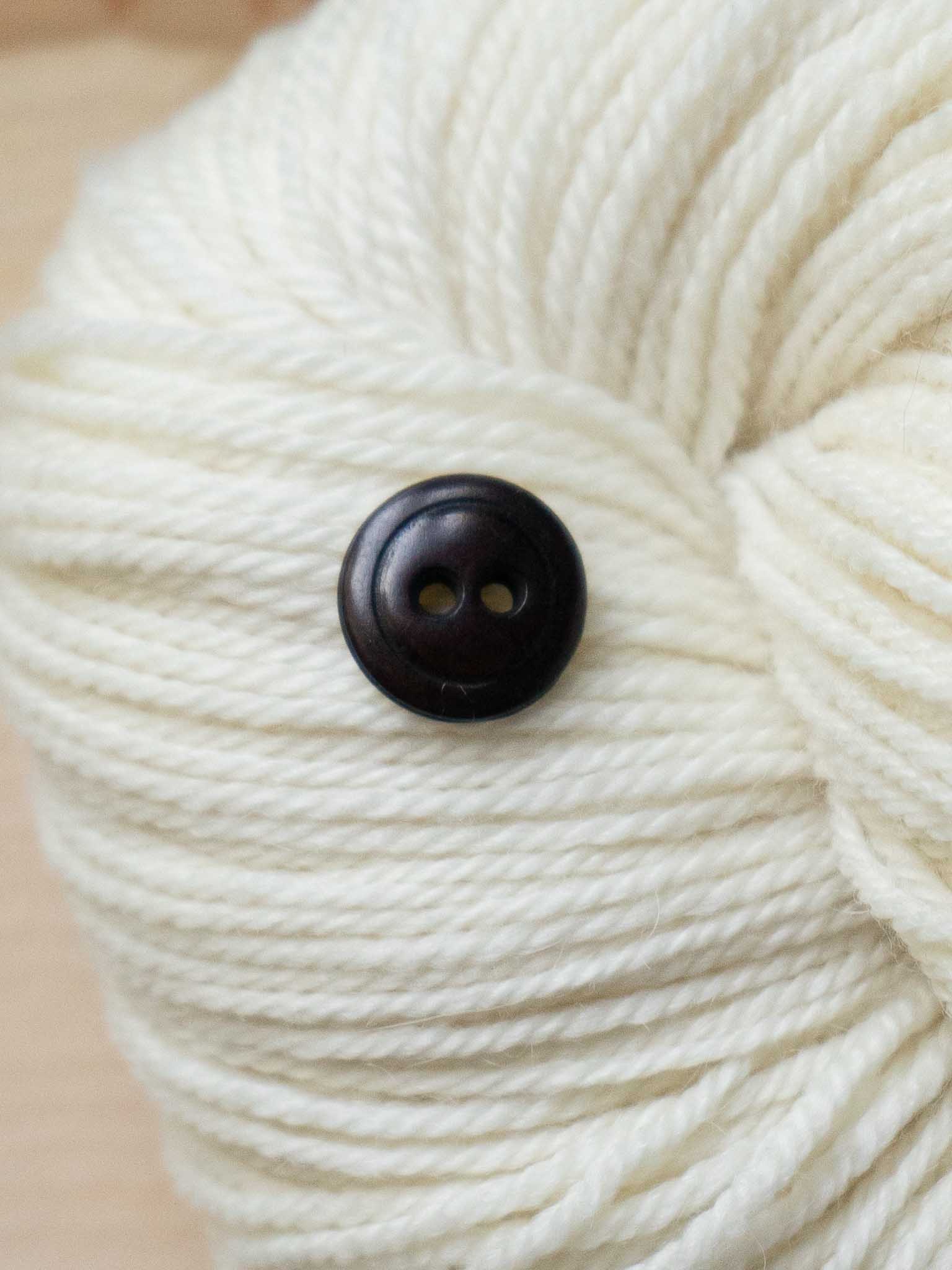 Black Bear <br/><small>Vintage Wooden Button</small>