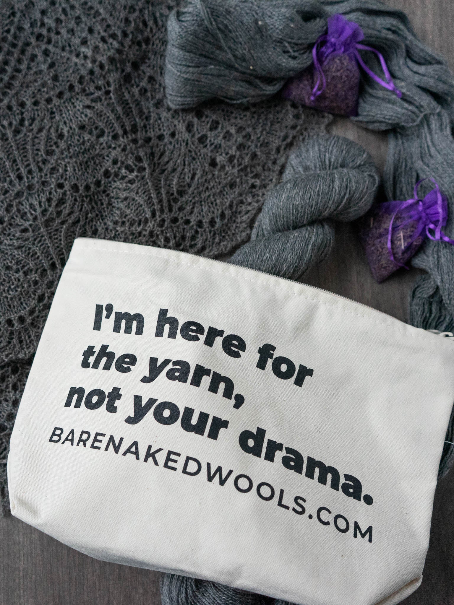 "Yarn Drama" Project Bag