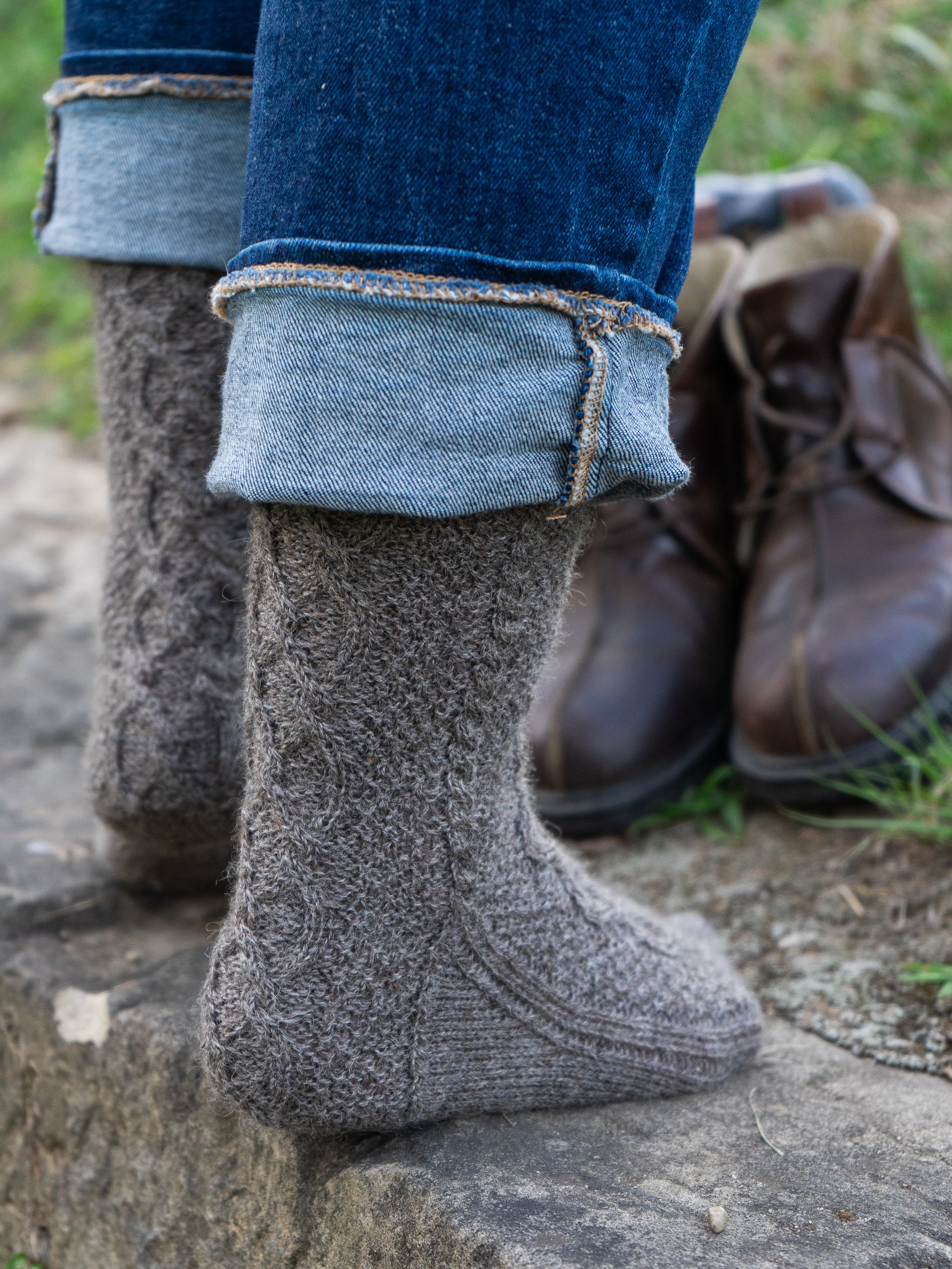 Northumberland socks <br/><small>knitting pattern</small>