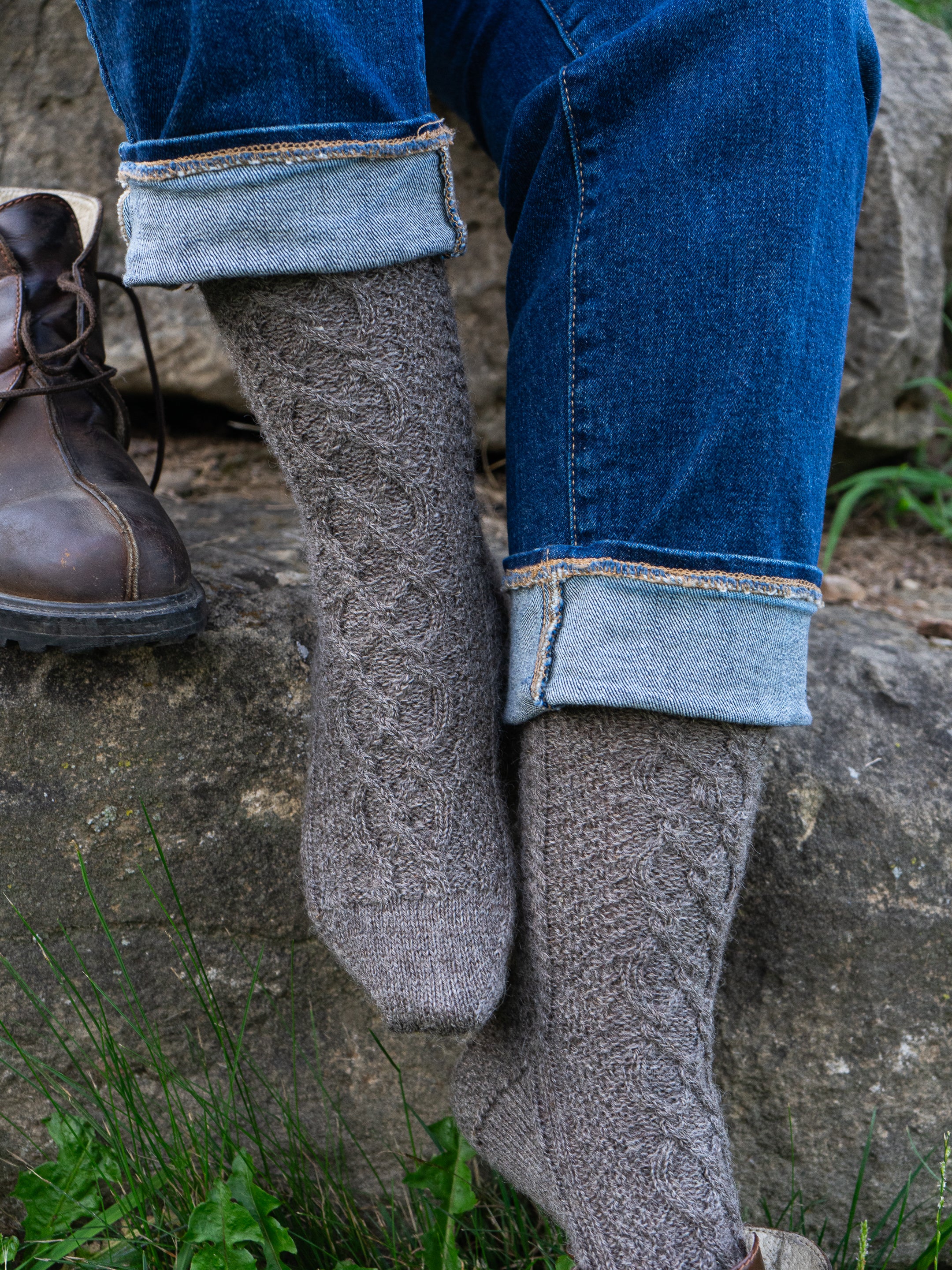 Northumberland socks <br/><small>knitting pattern</small>