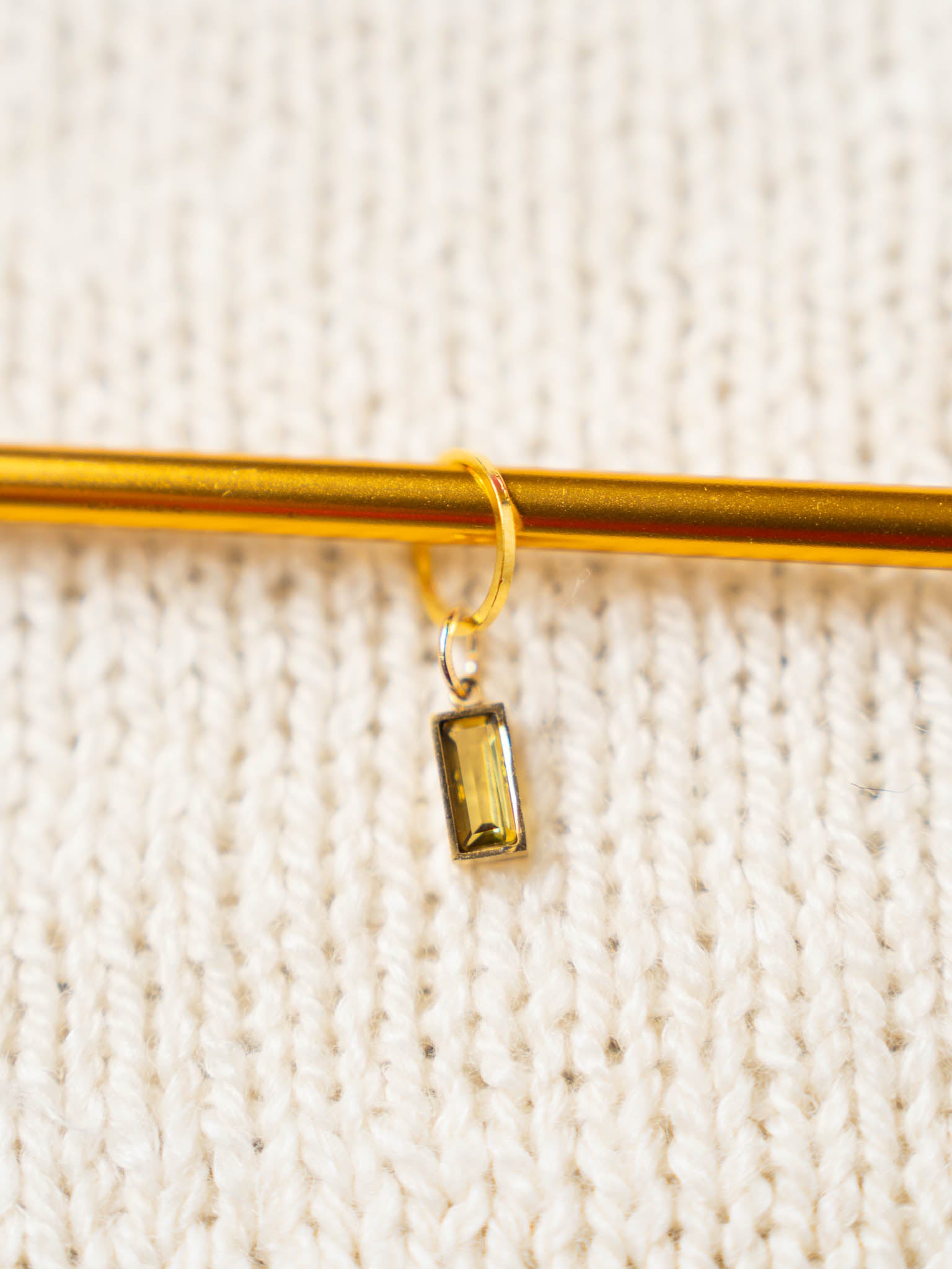 Birthstone Mini Glass Stitch Markers
